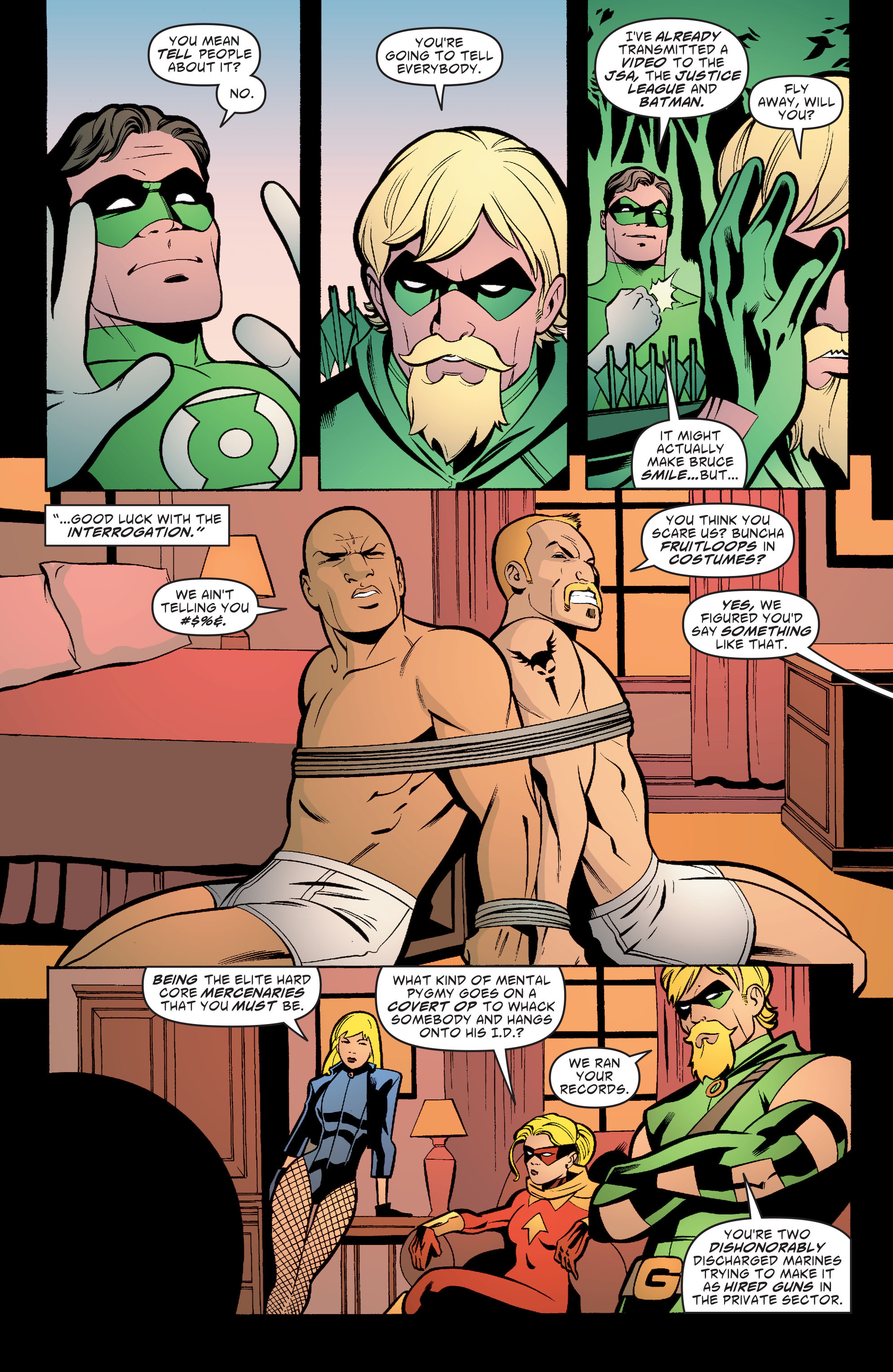 Read online Green Arrow/Black Canary comic -  Issue #7 - 7