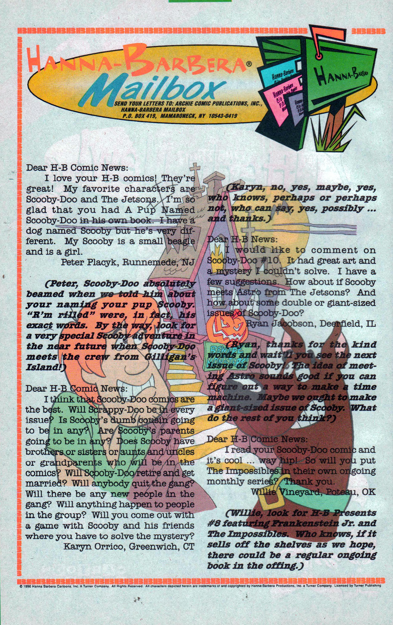 Read online Hanna-Barbera Presents comic -  Issue #8 - 20