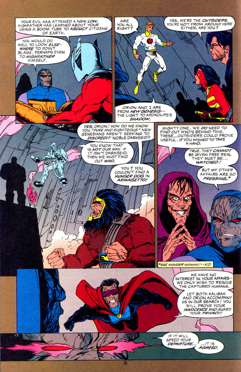 Read online Outsiders (1993) comic -  Issue #22 - 8