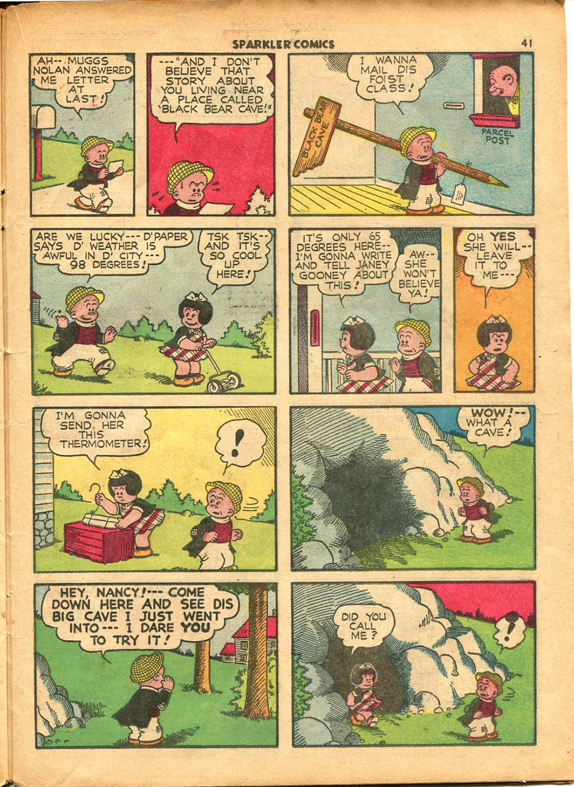 Read online Sparkler Comics comic -  Issue #15 - 43