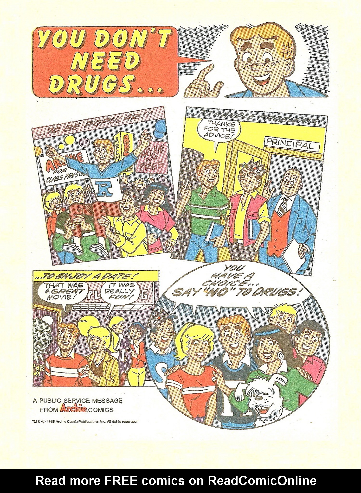 Read online Jughead Jones Comics Digest comic -  Issue #61 - 124