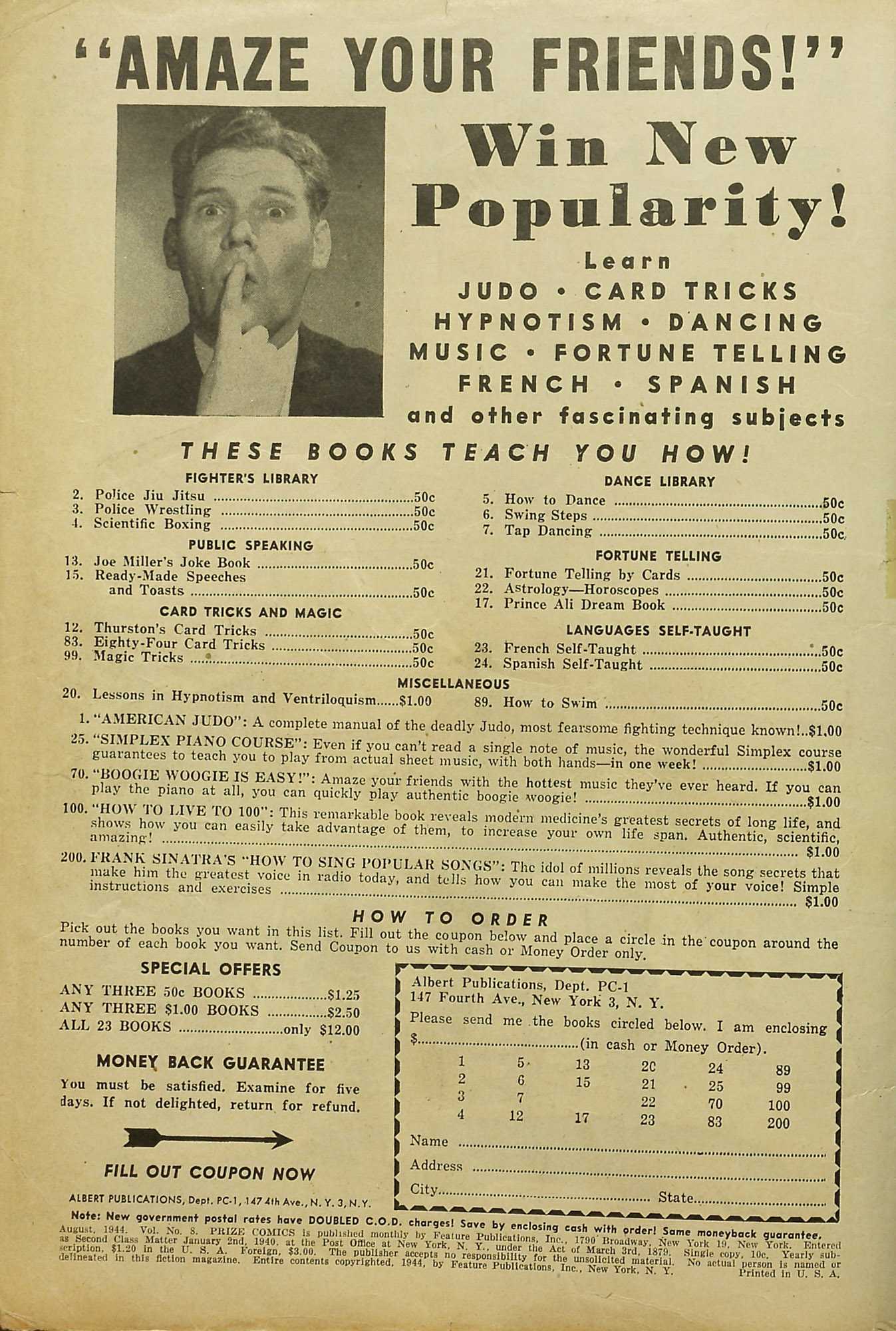 Read online Prize Comics comic -  Issue #44 - 2