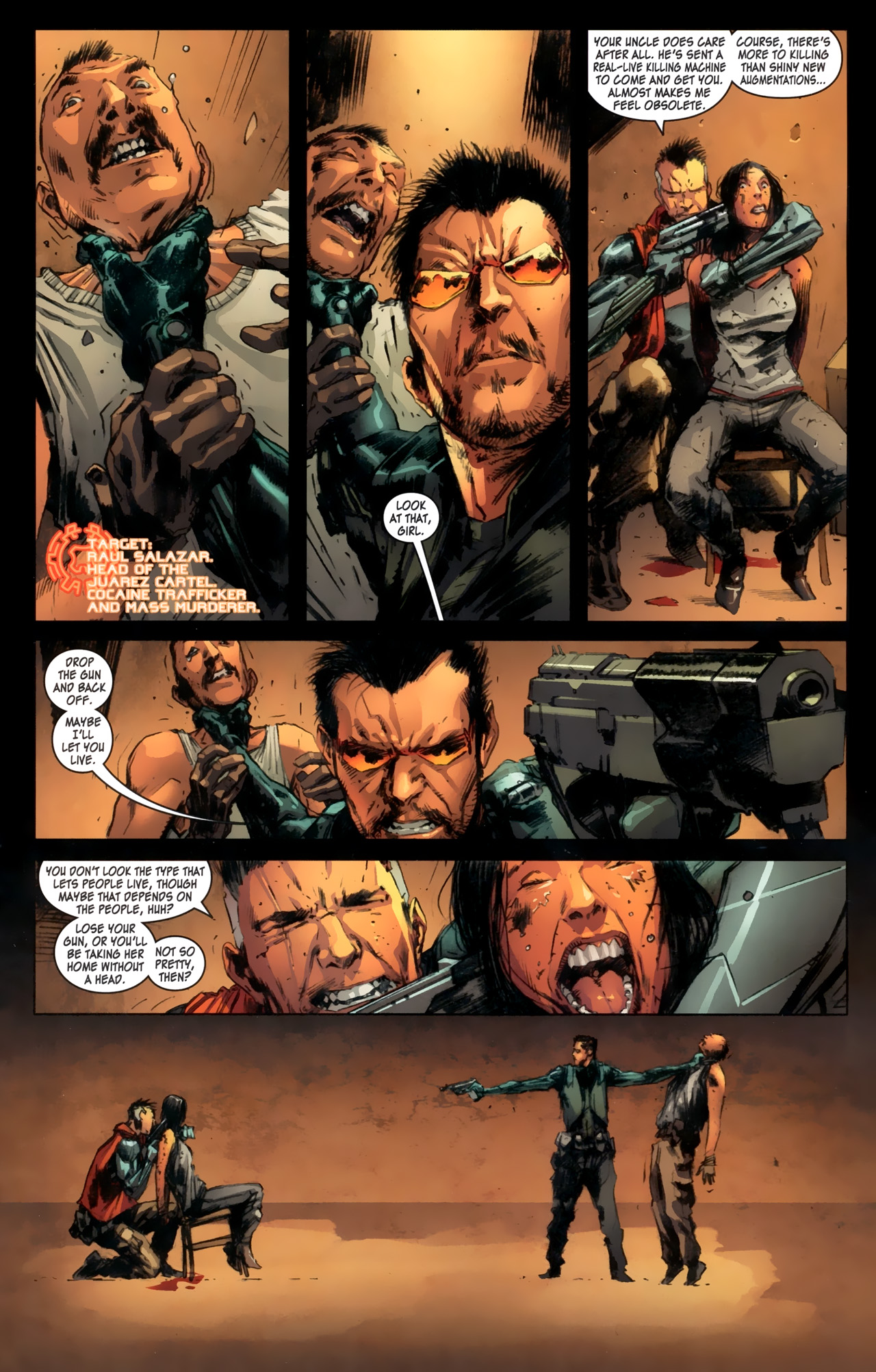 Read online Deus Ex comic -  Issue #1 - 8