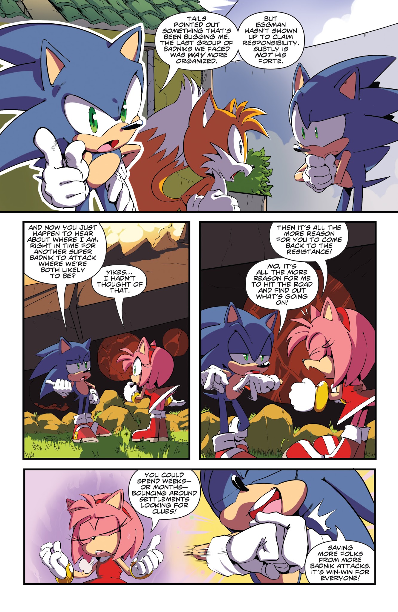 Read online Sonic the Hedgehog (2018) comic -  Issue #2 - 9