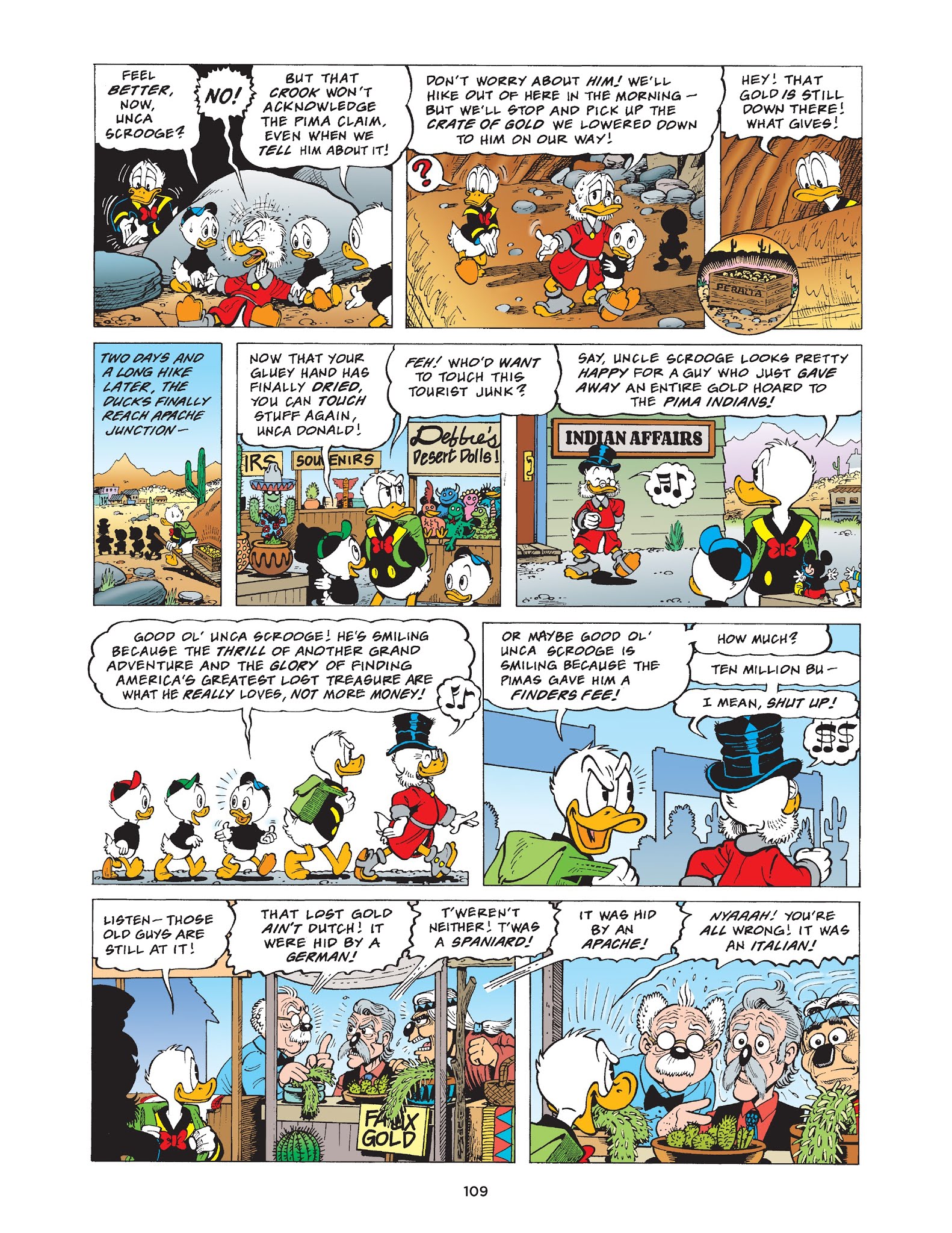 Read online Walt Disney Uncle Scrooge and Donald Duck: The Don Rosa Library comic -  Issue # TPB 8 (Part 2) - 10