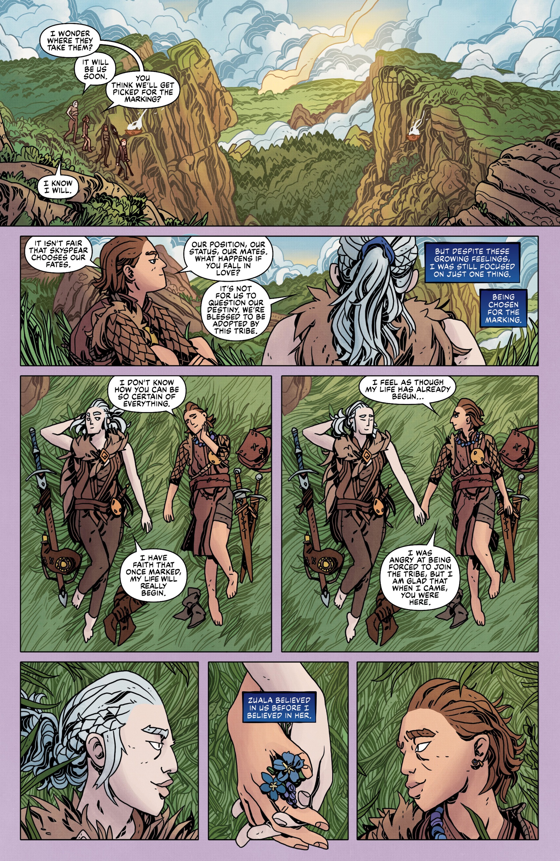 Read online Critical Role: The Mighty Nein Origins - Yasha Nydoorin comic -  Issue # Full - 24
