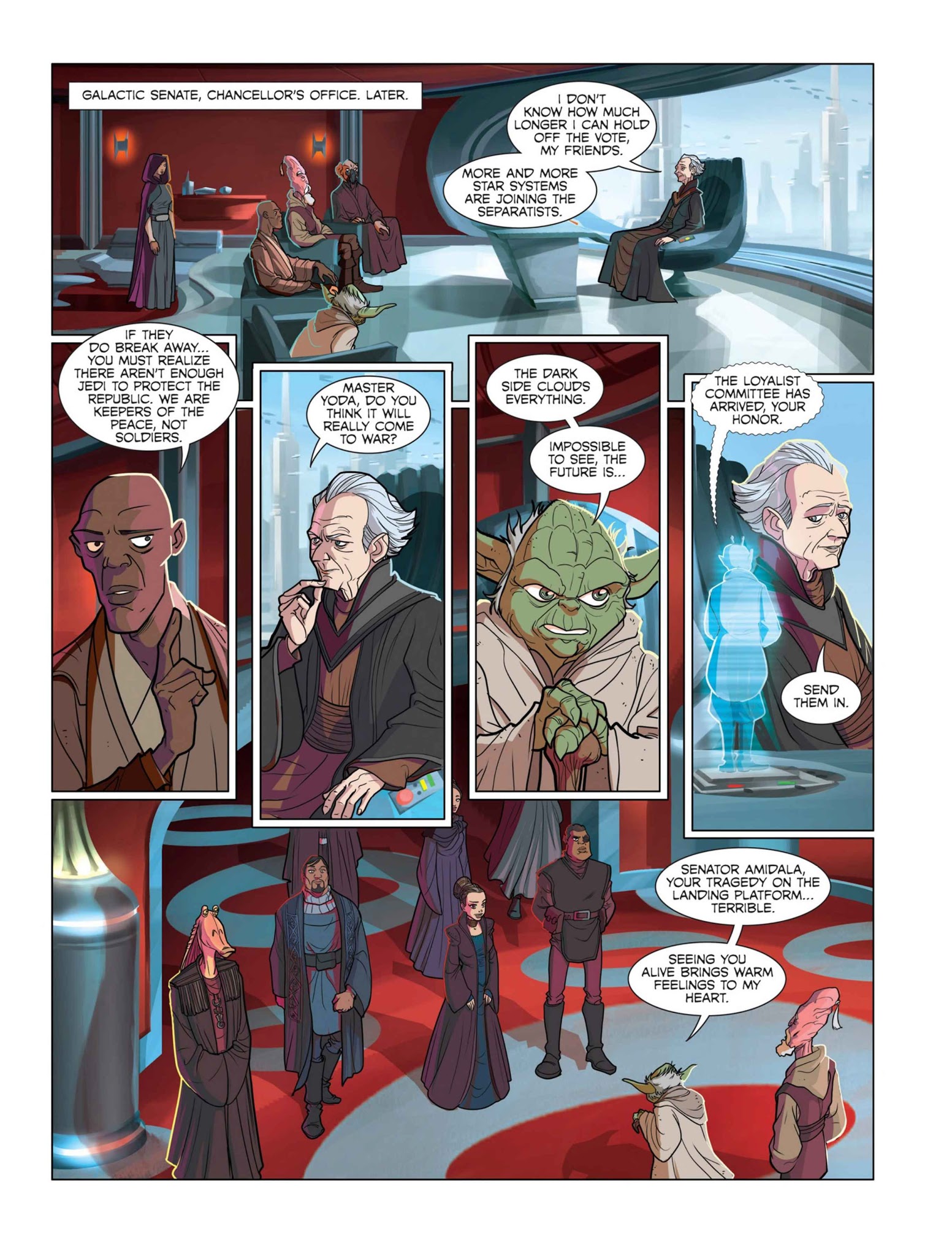 Read online Star Wars: The Prequel Trilogy: A Graphic Novel comic -  Issue # Full - 79
