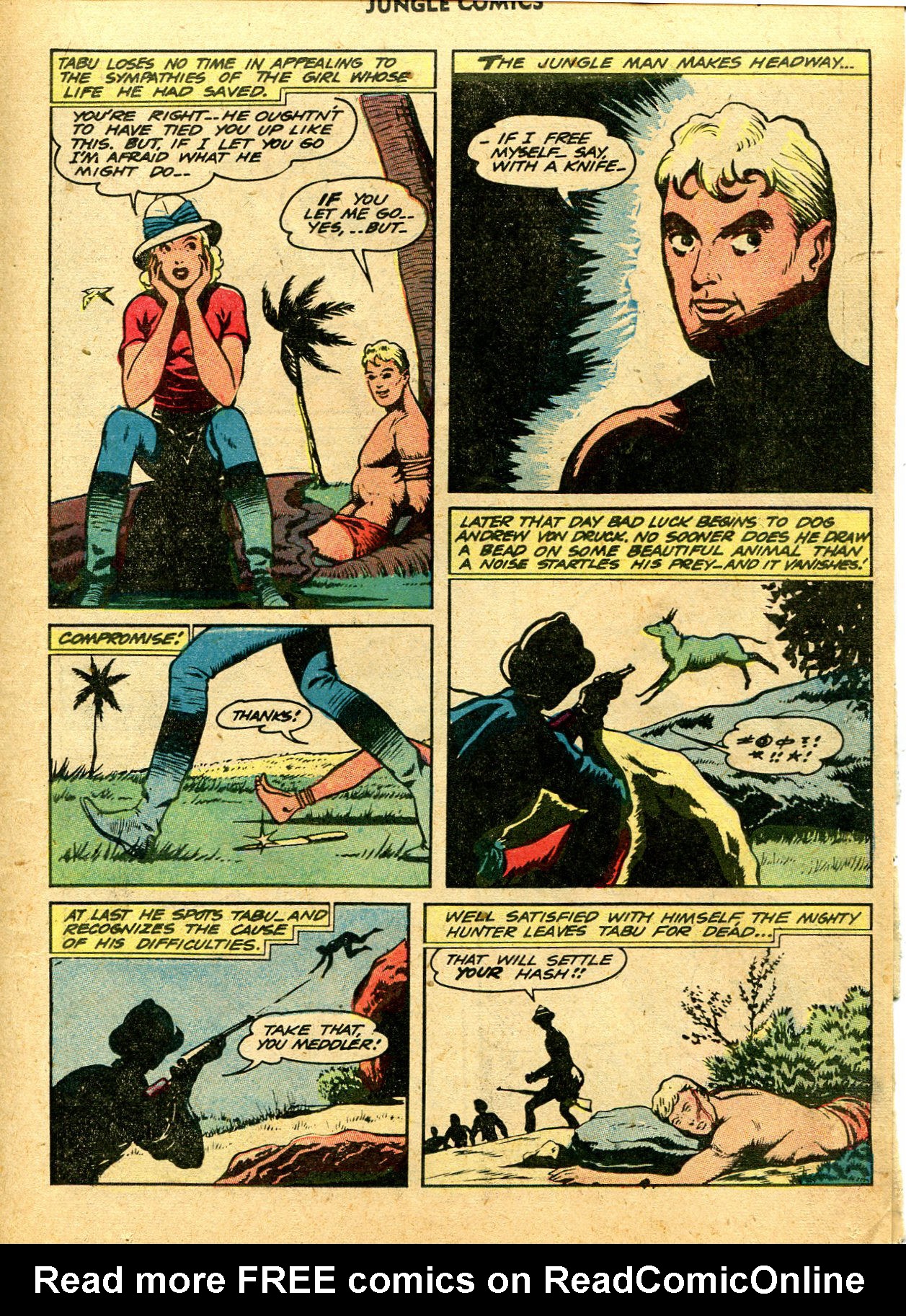 Read online Jungle Comics comic -  Issue #39 - 27