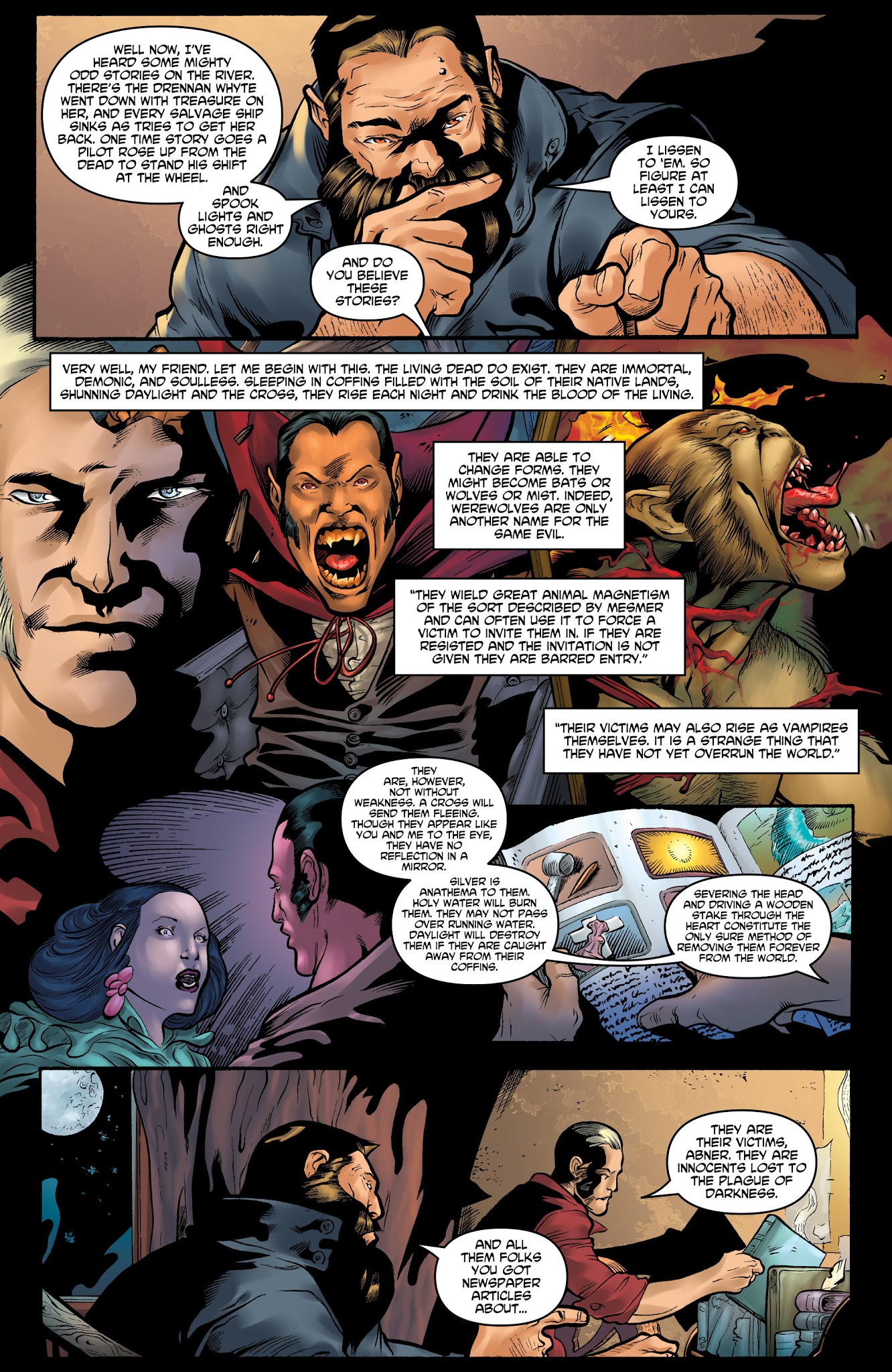 Read online George R.R. Martin's Fevre Dream comic -  Issue #3 - 21