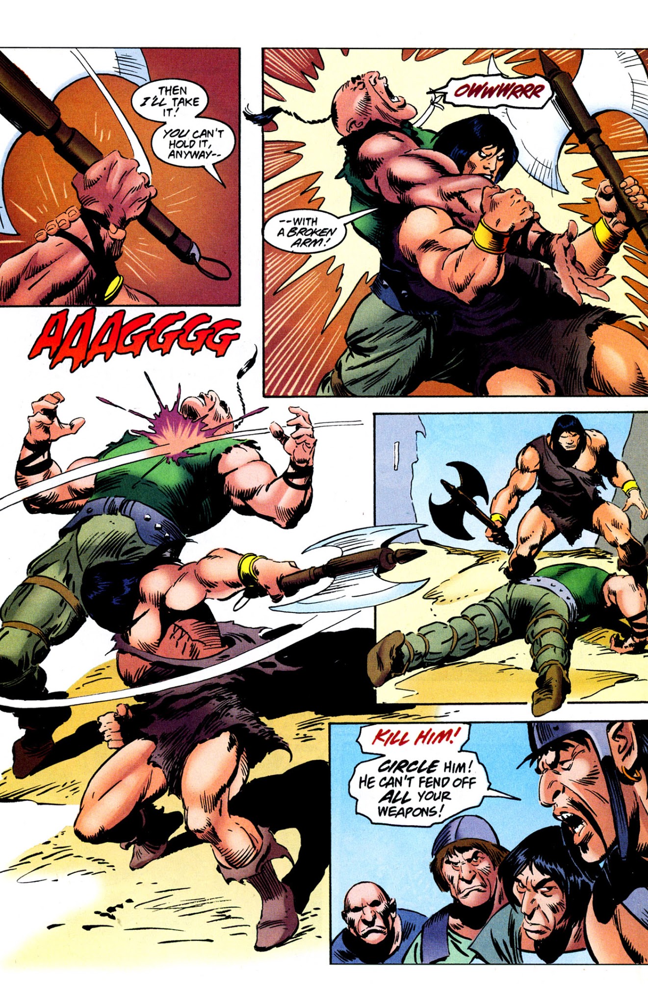Read online Conan the Barbarian: Death Covered In Gold comic -  Issue #2 - 18