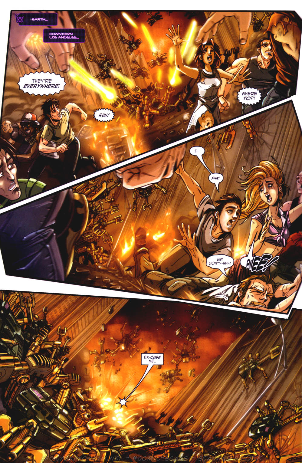 Read online Transformers Energon comic -  Issue #28 - 5