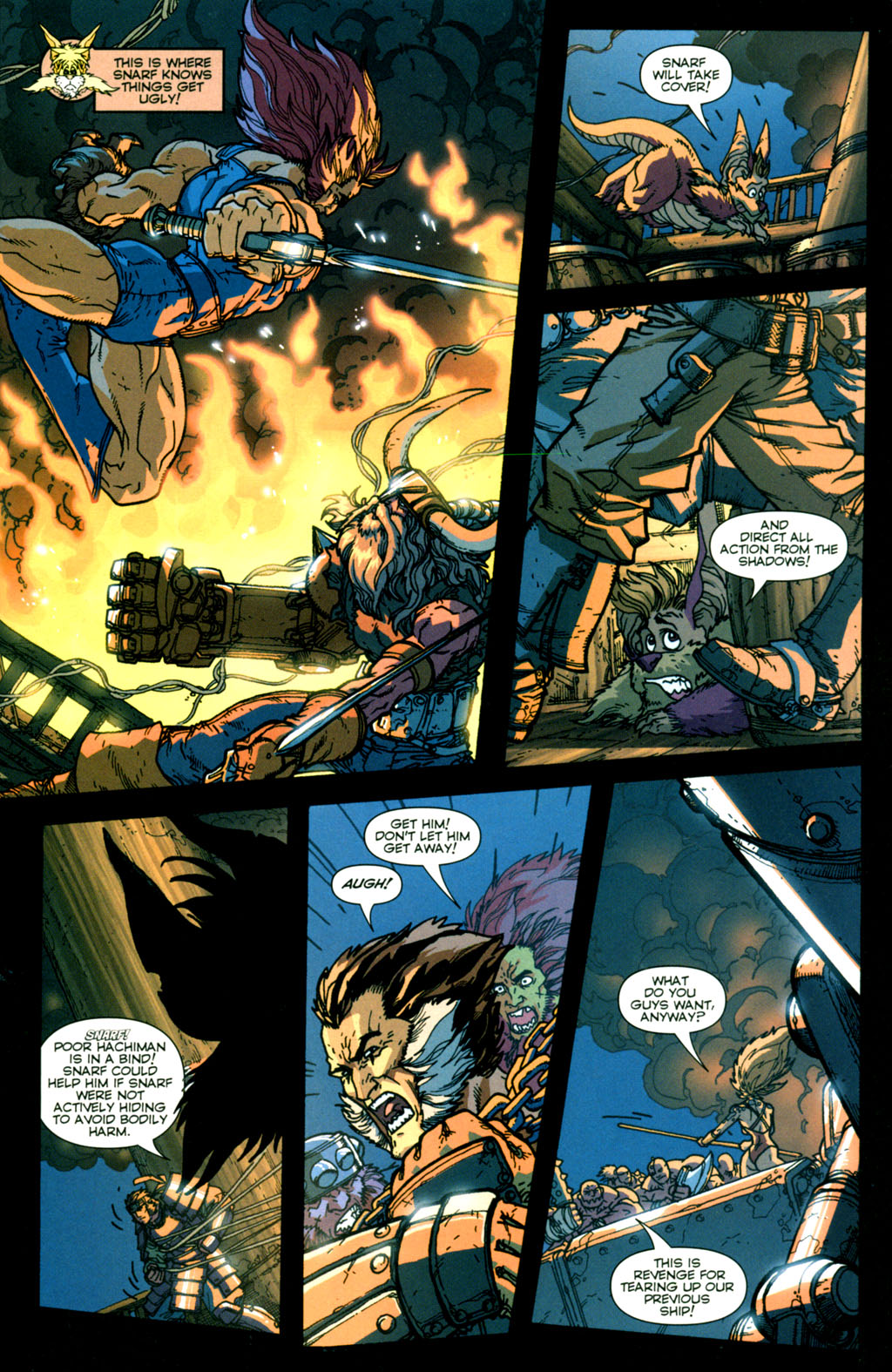 Read online ThunderCats: HammerHand's Revenge comic -  Issue #5 - 12