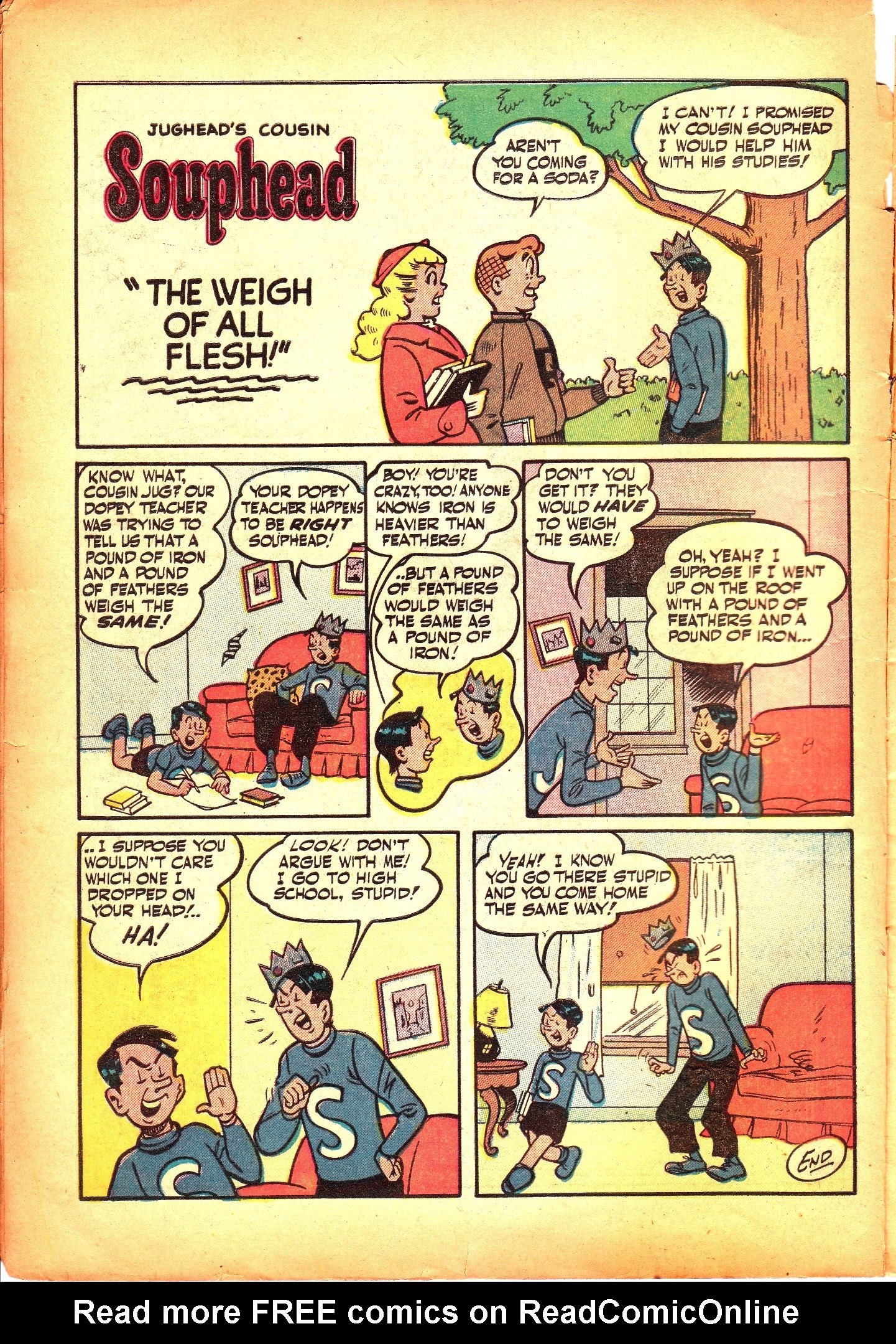Read online Archie's Pal Jughead comic -  Issue #24 - 8