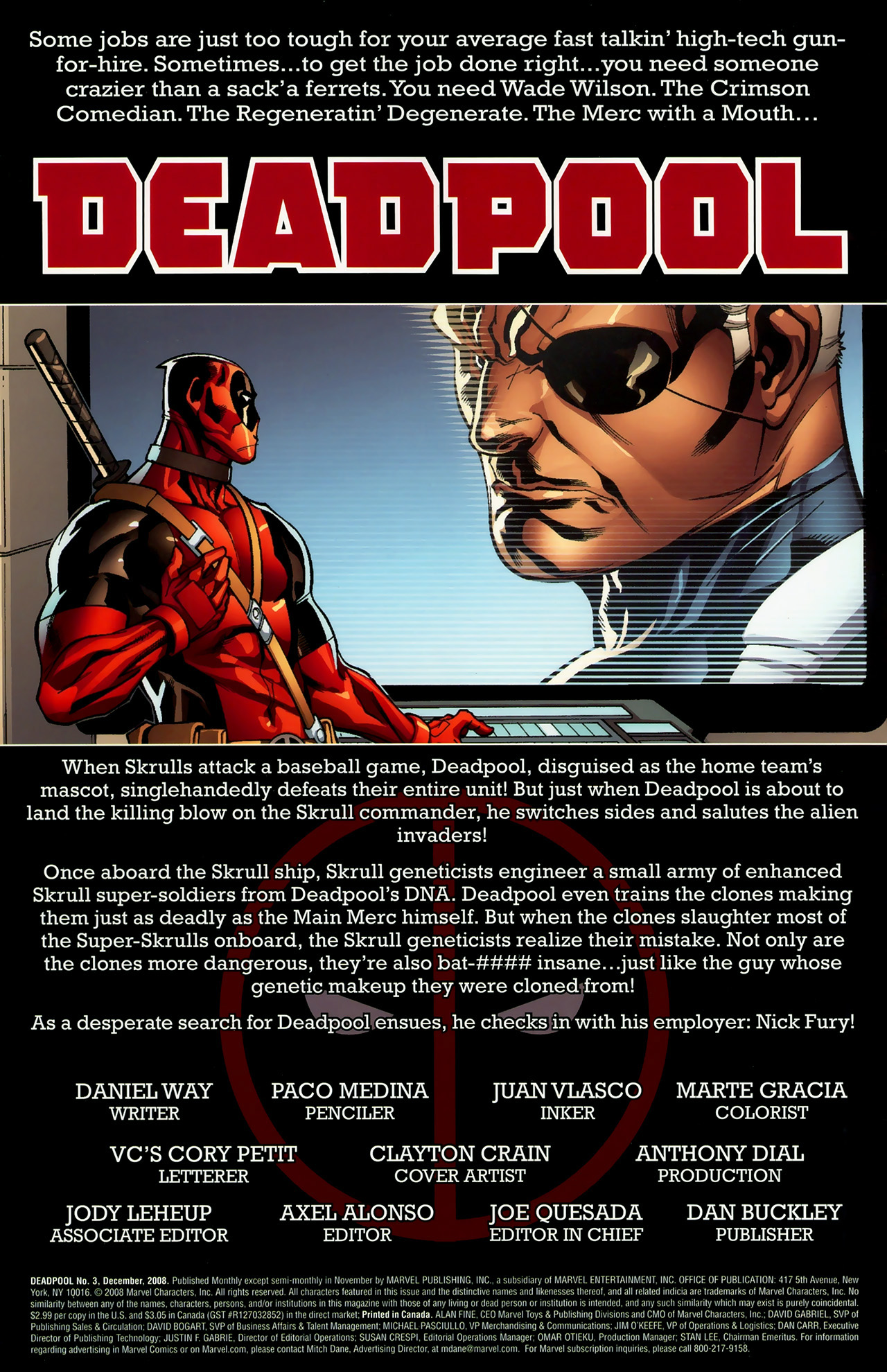 Read online Deadpool (2008) comic -  Issue #3 - 2