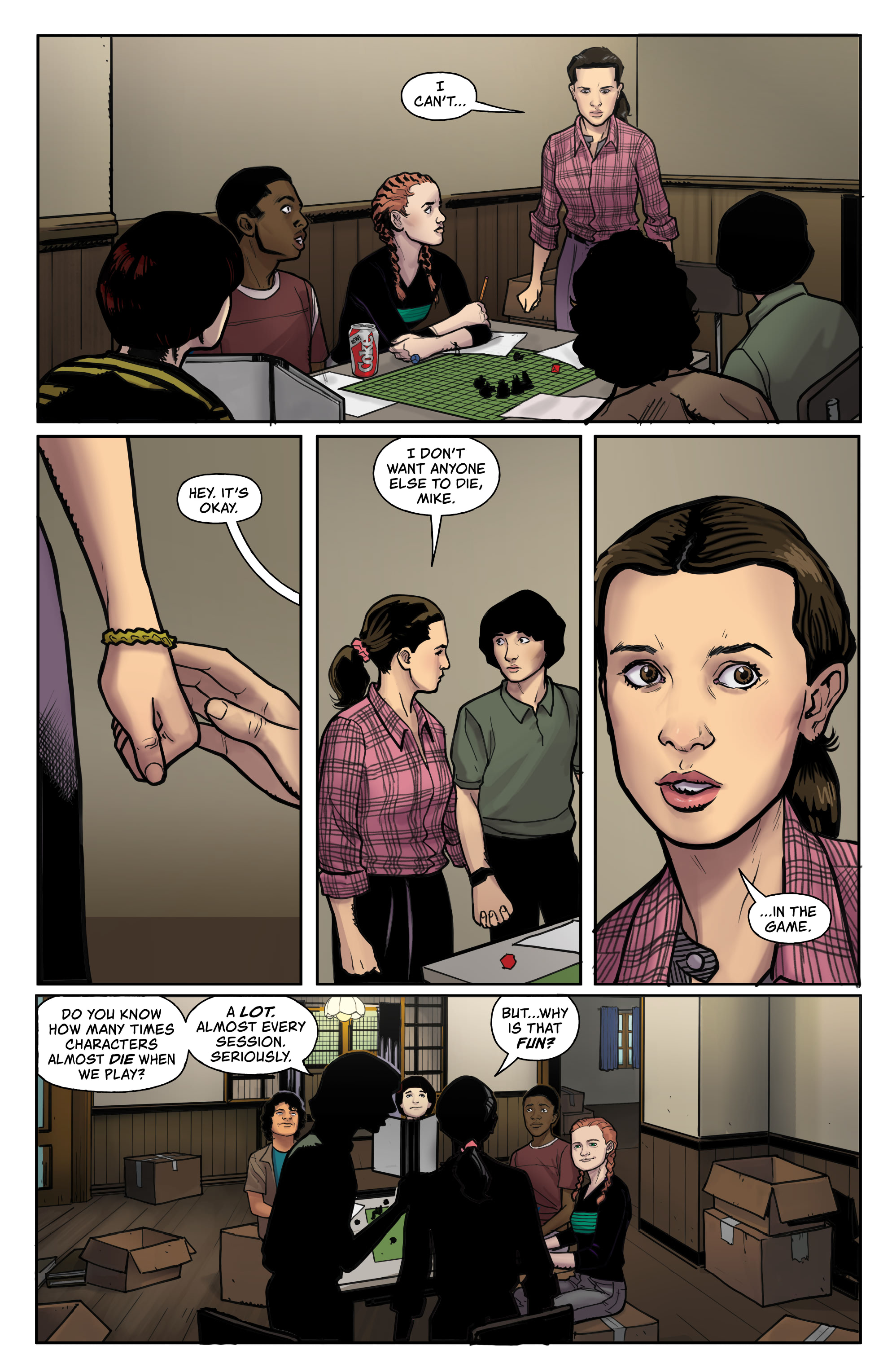 Read online Stranger Things and Dungeons & Dragons comic -  Issue #4 - 12