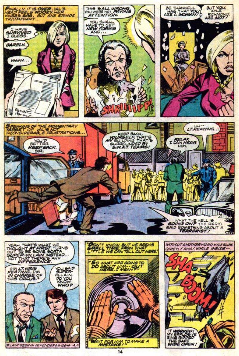 The Defenders (1972) Issue #51 #52 - English 10