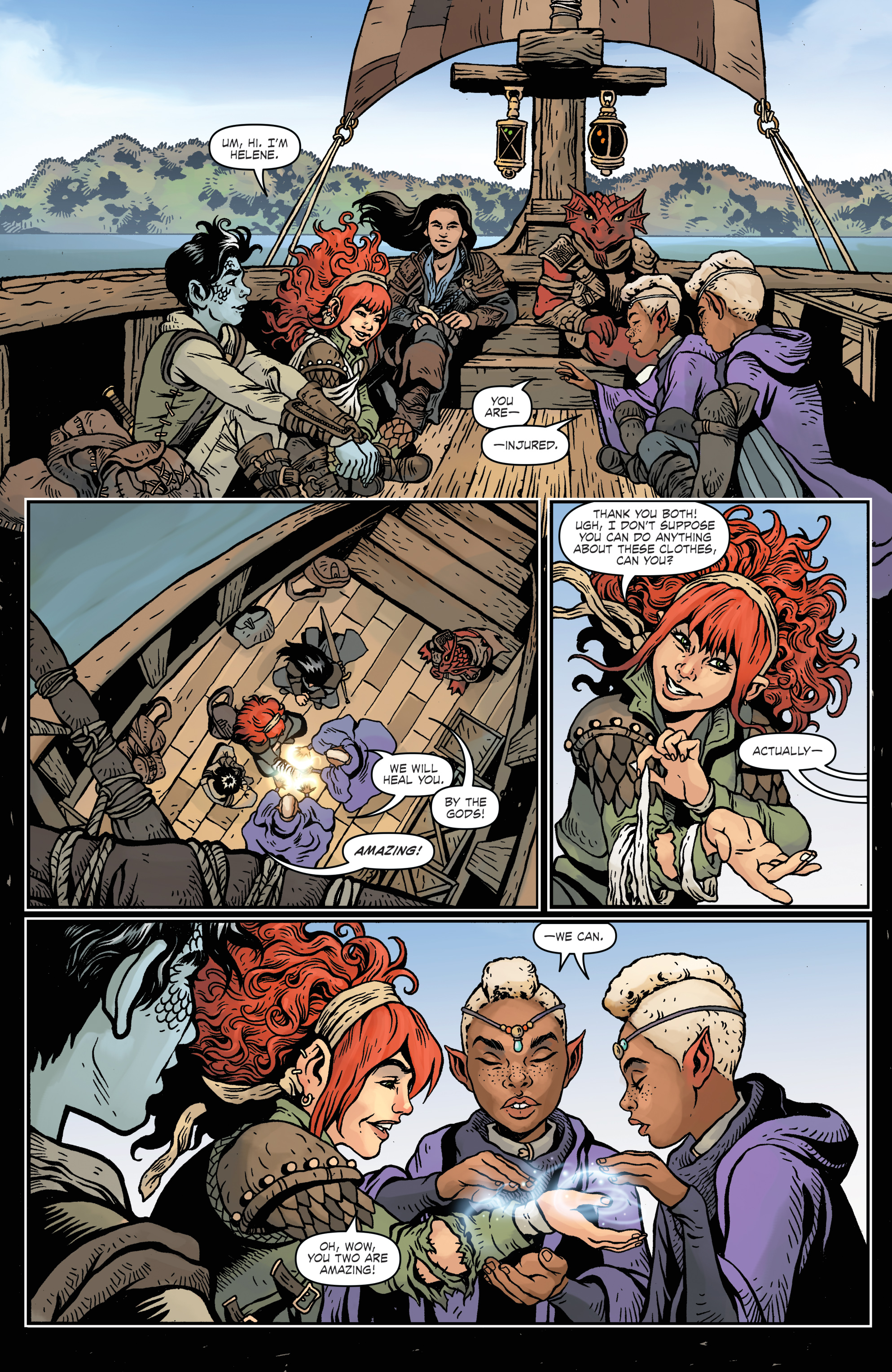 Read online Dungeon & Dragons: A Darkened Wish comic -  Issue # _TPB - 16