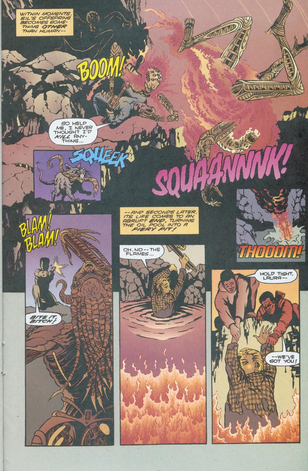 Read online Species comic -  Issue #4 - 24