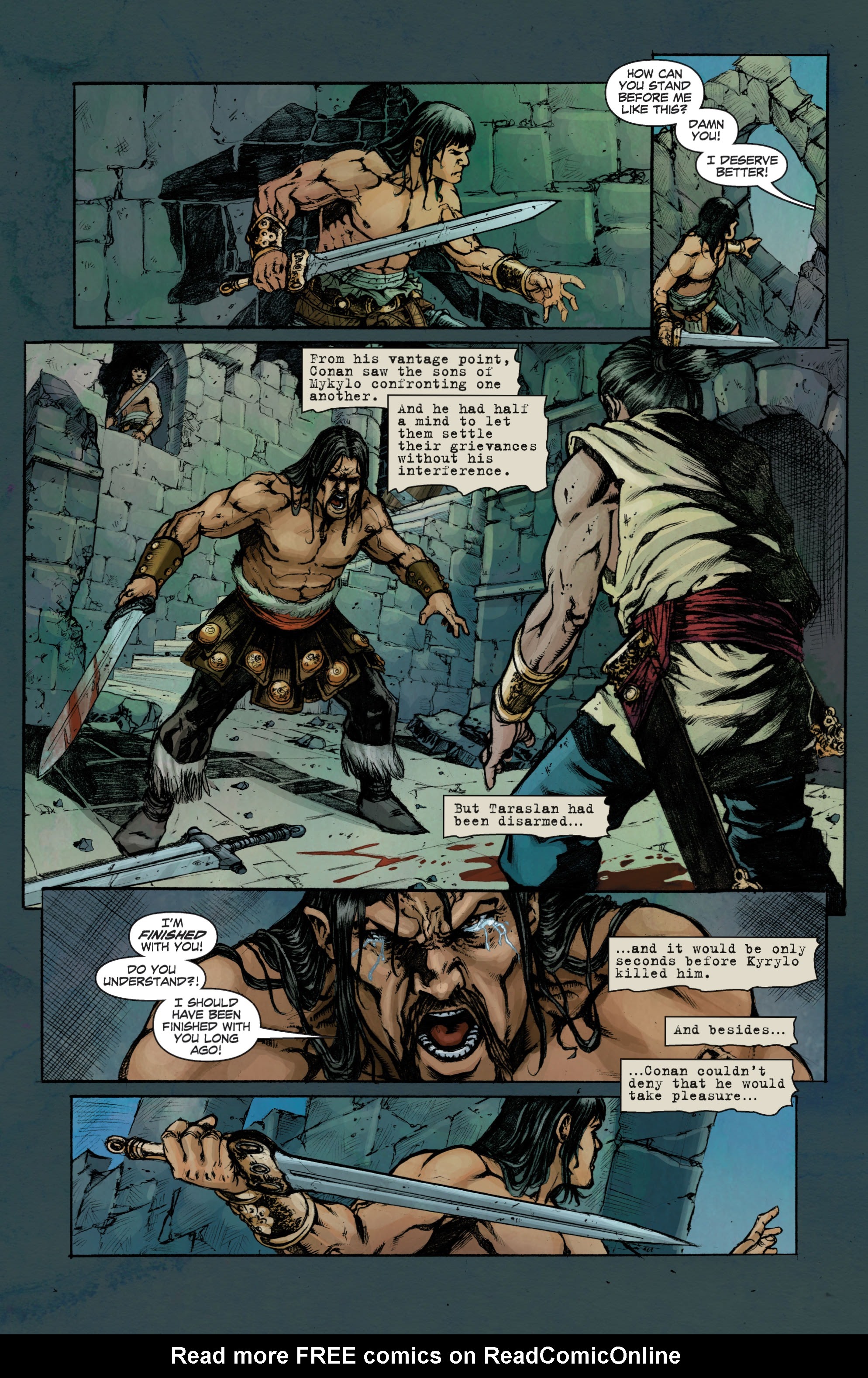 Read online Conan Chronicles Epic Collection comic -  Issue # TPB Blood In His Wake (Part 3) - 43