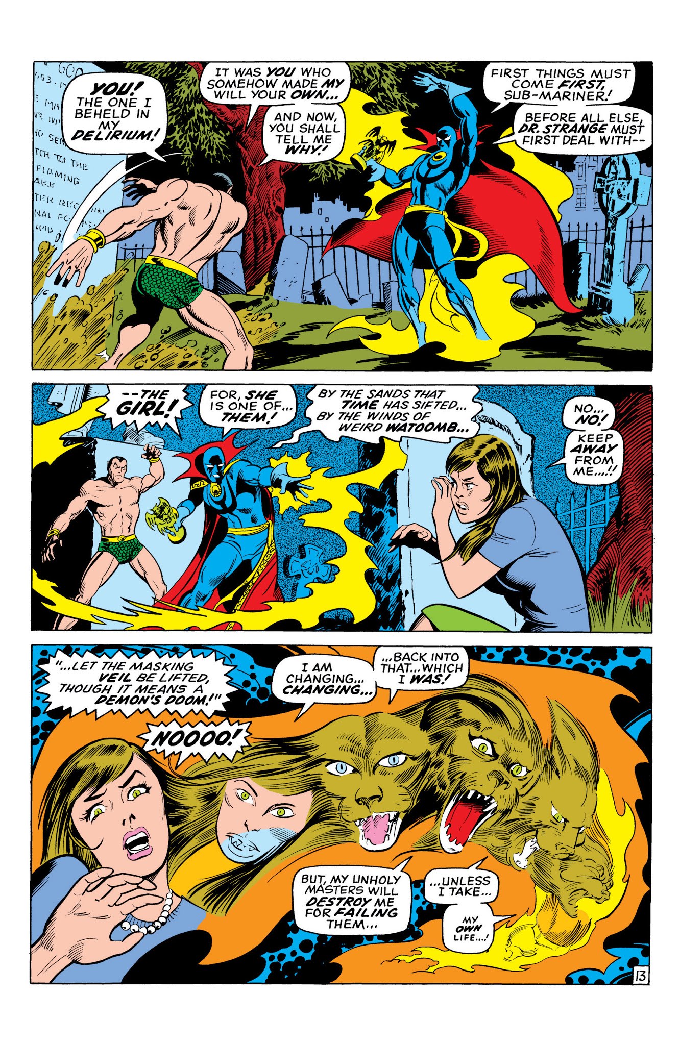 Read online Marvel Masterworks: Doctor Strange comic -  Issue # TPB 4 (Part 2) - 1