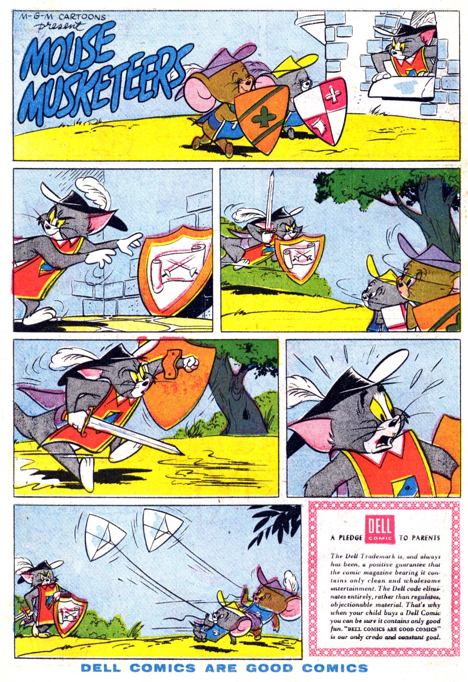 Read online M.G.M's The Mouse Musketeers comic -  Issue #15 - 34