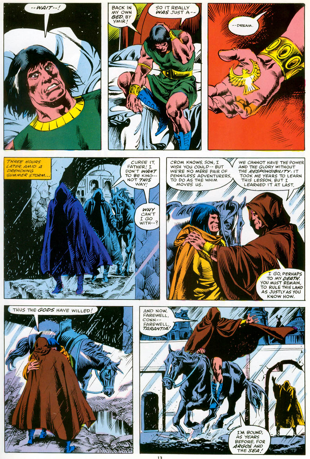Read online Marvel Graphic Novel comic -  Issue #42 - Conan of the Isles - 14