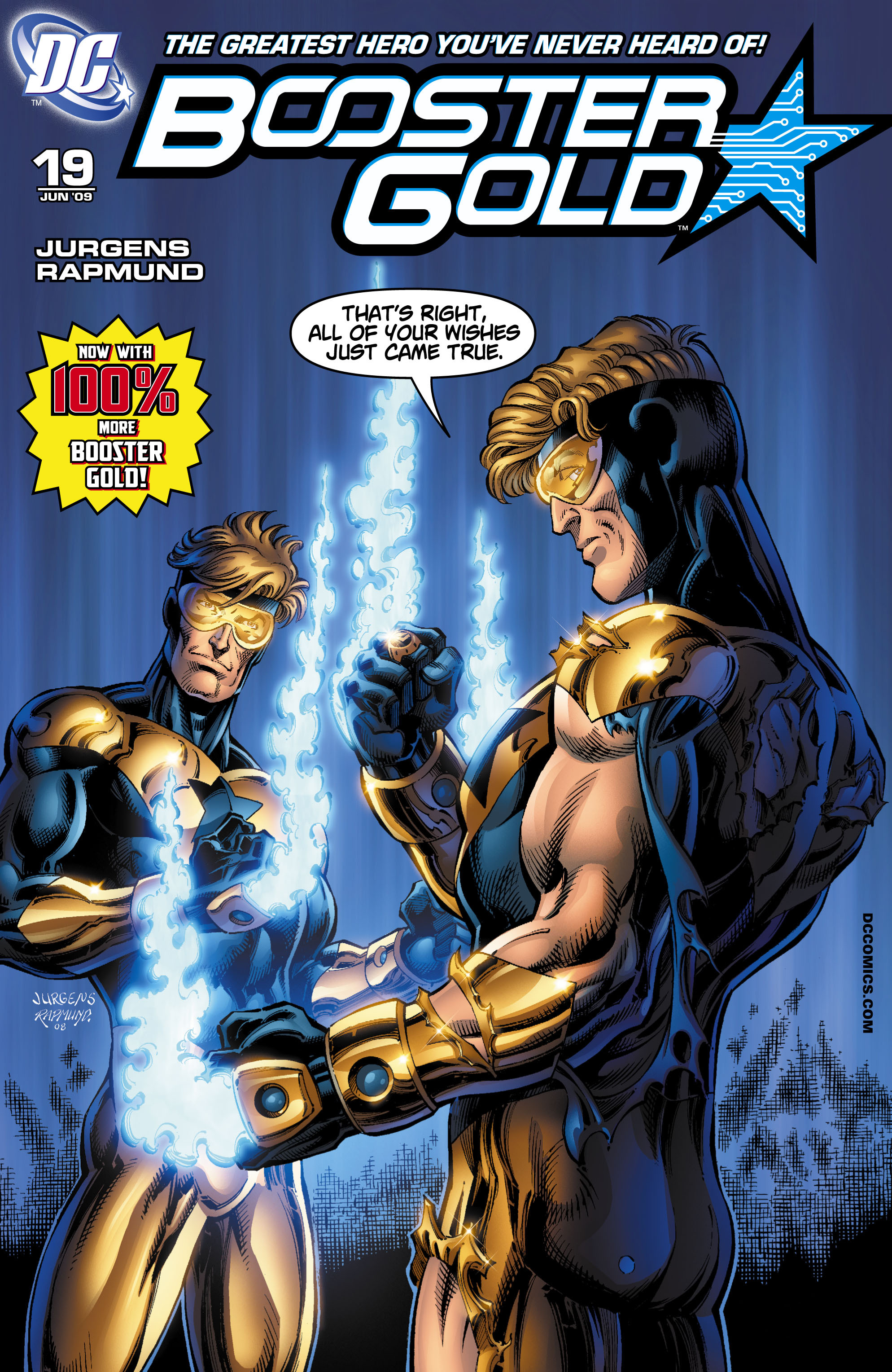 Read online Booster Gold (2007) comic -  Issue #19 - 1