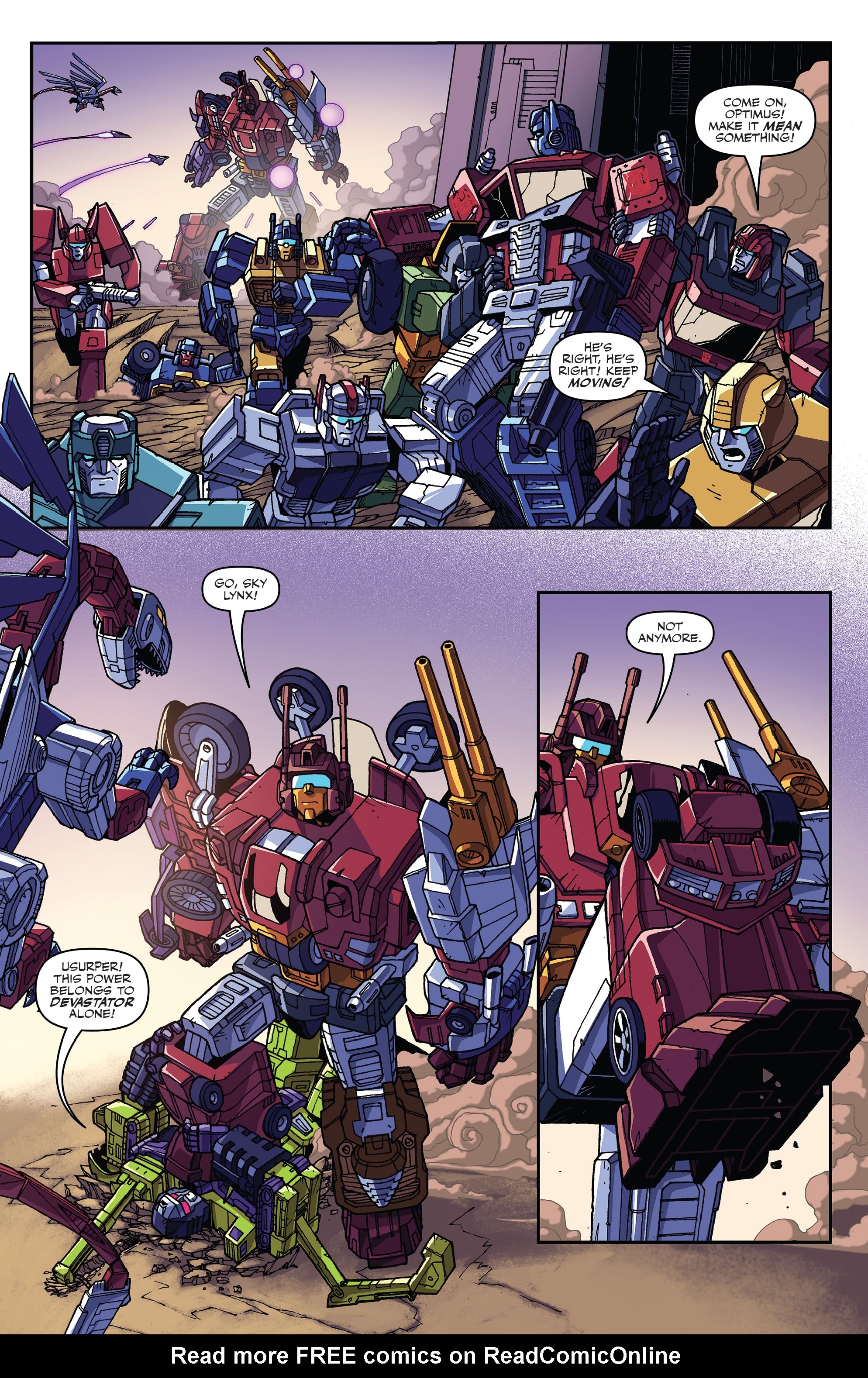 Read online Transformers: Fate of Cybertron comic -  Issue # Full - 33