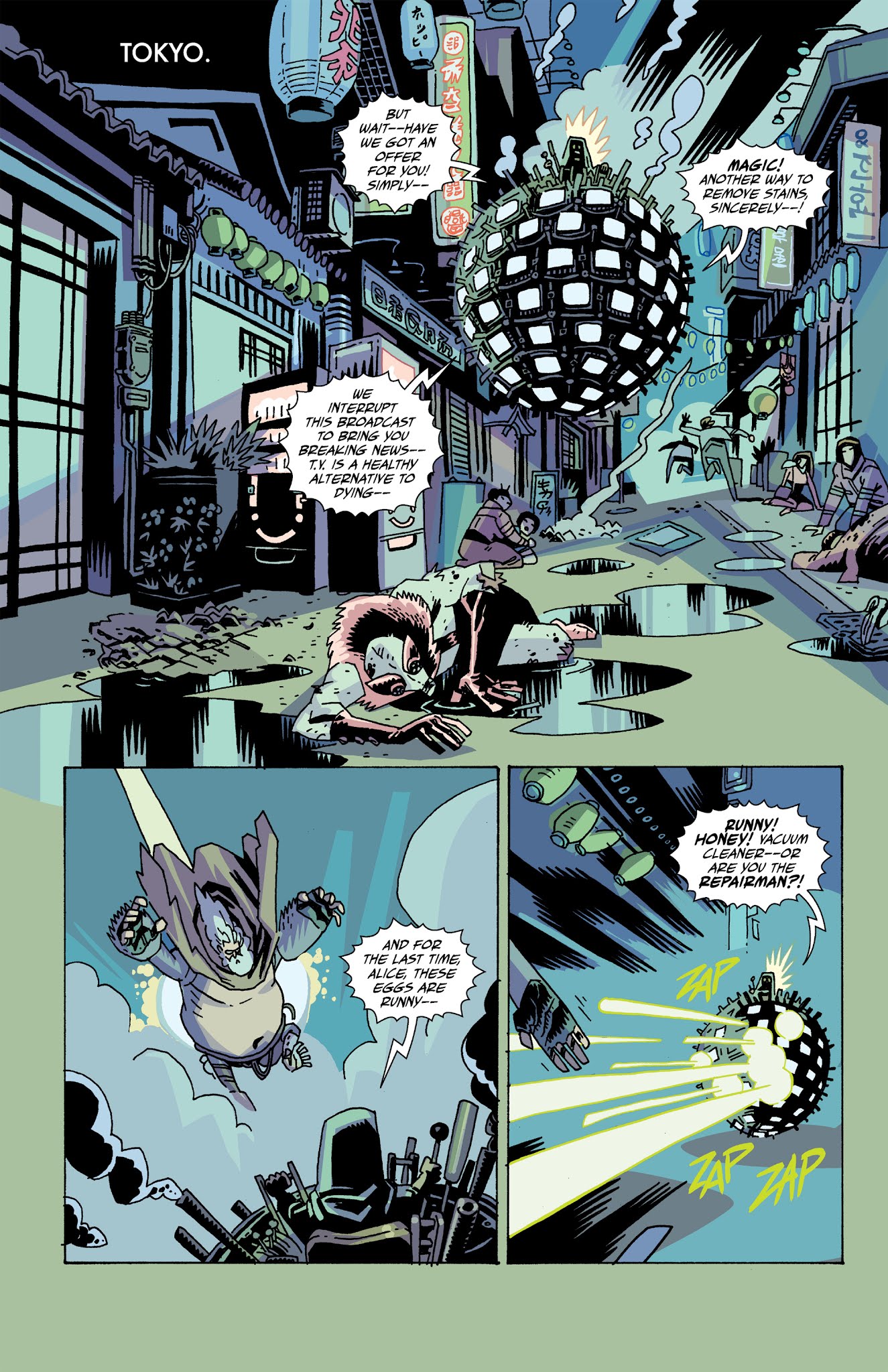 Read online The Umbrella Academy: Hotel Oblivion Ashcan comic -  Issue # Full - 3