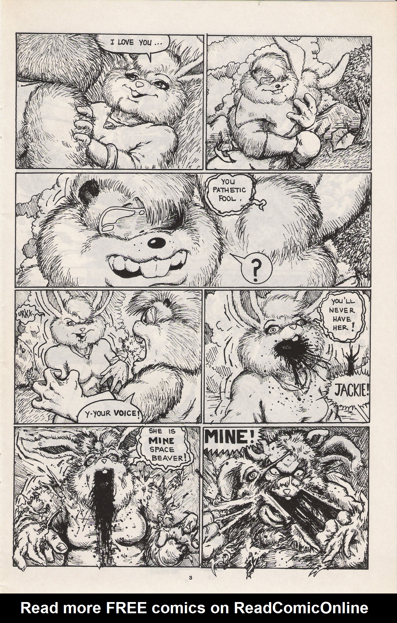 Read online Space Beaver comic -  Issue #5 - 5