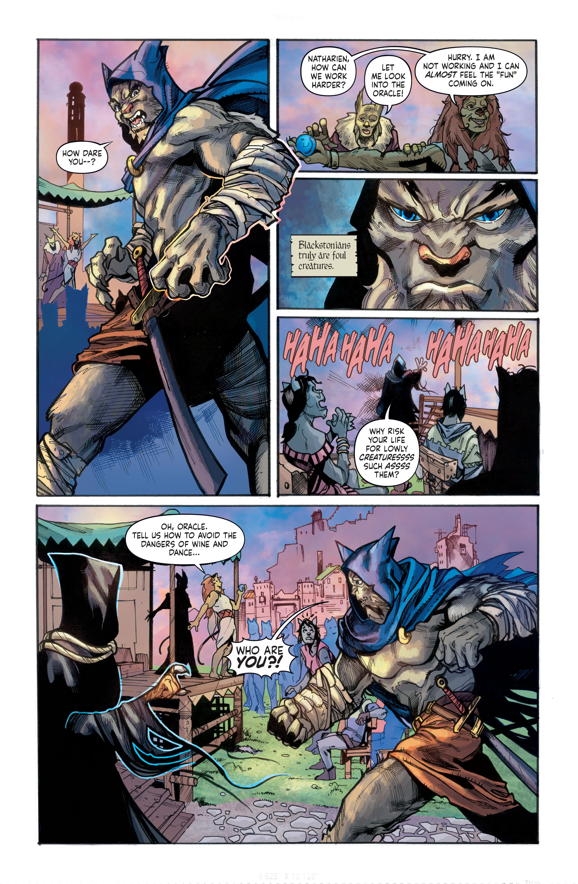 Read online Battlecats: Tales of Valderia comic -  Issue #4 - 7