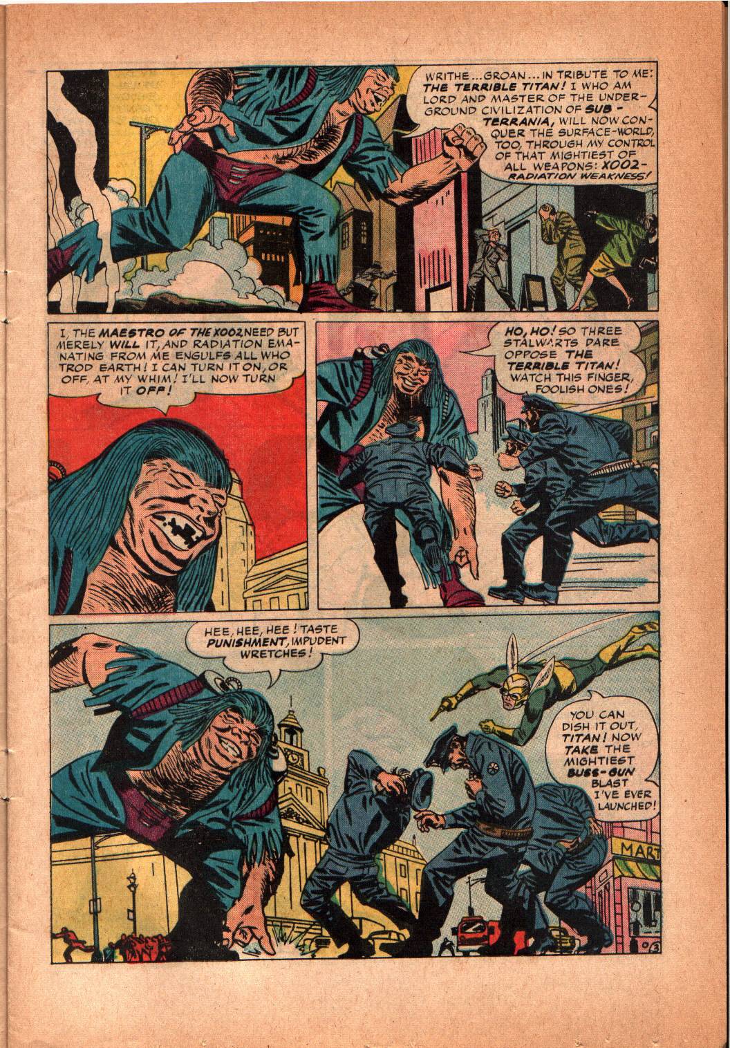 Read online Fly Man comic -  Issue #34 - 4