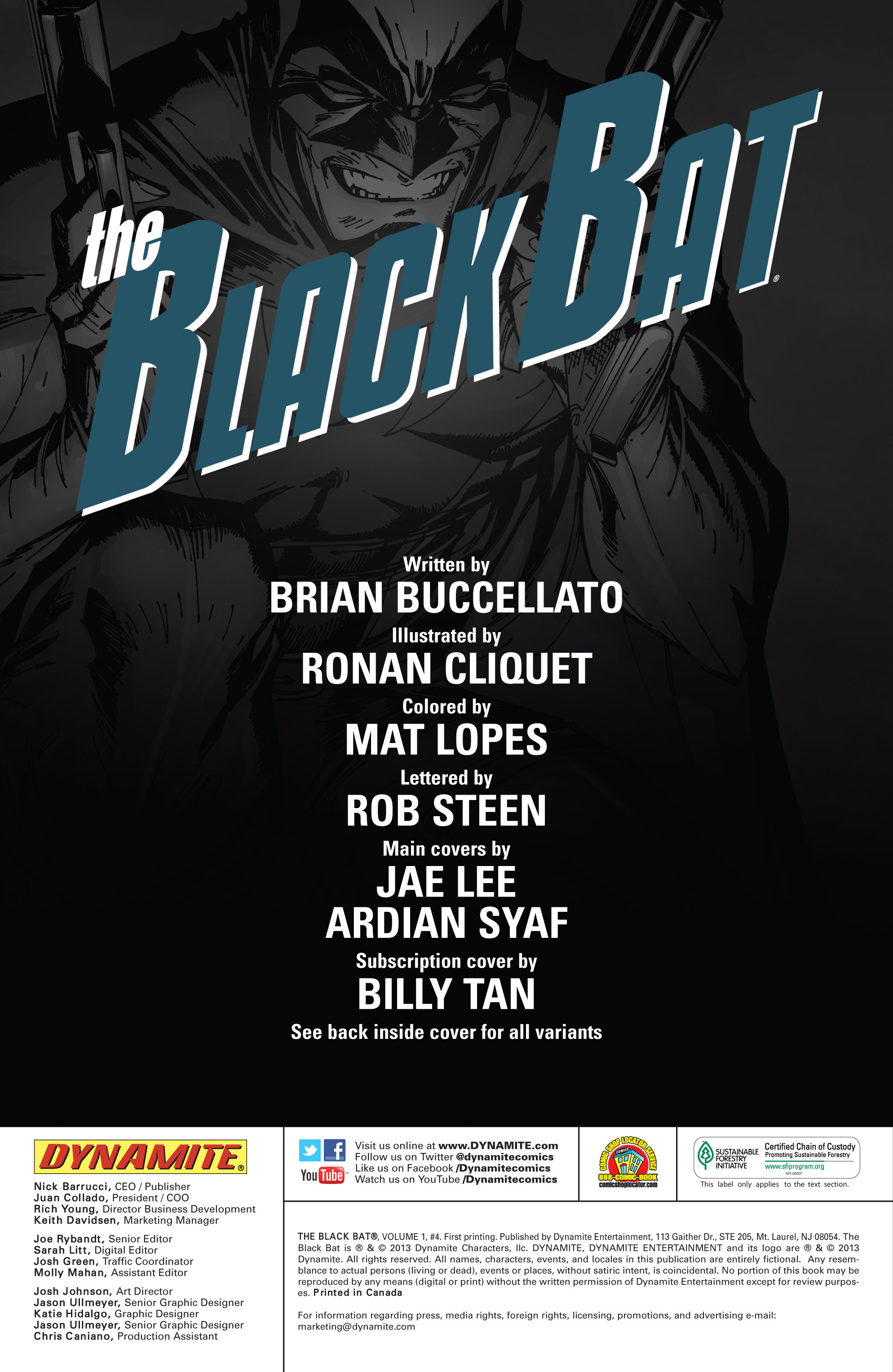 Read online The Black Bat comic -  Issue #4 - 4