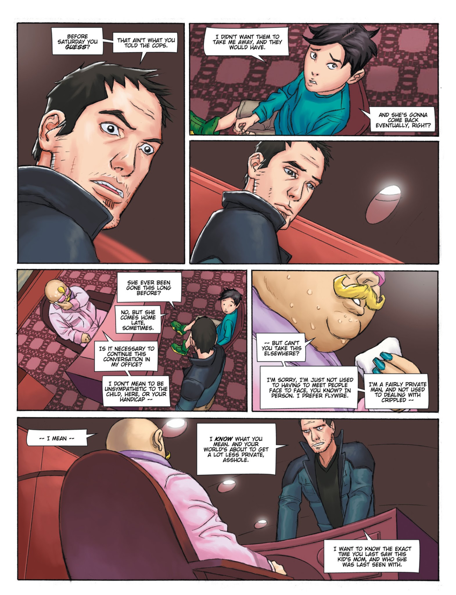 Read online Flywires comic -  Issue #1 - 23