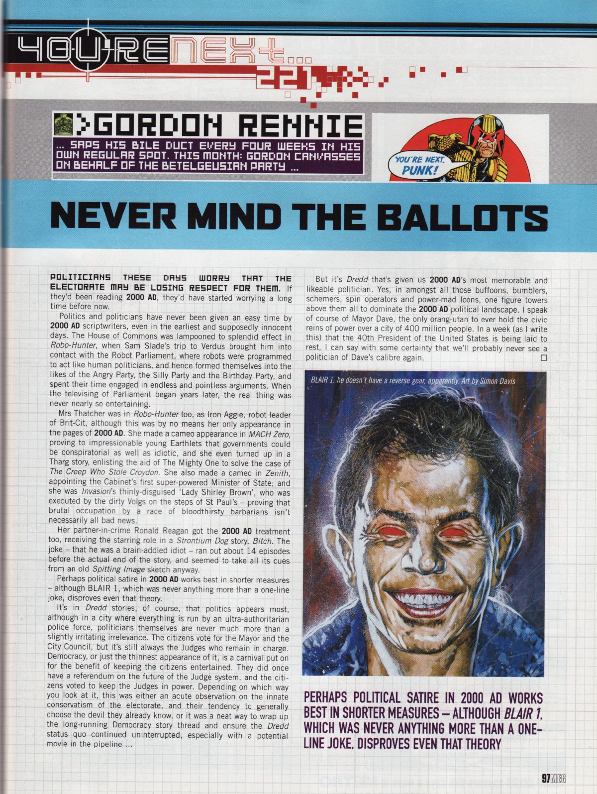 Read online Judge Dredd Megazine (Vol. 5) comic -  Issue #221 - 97