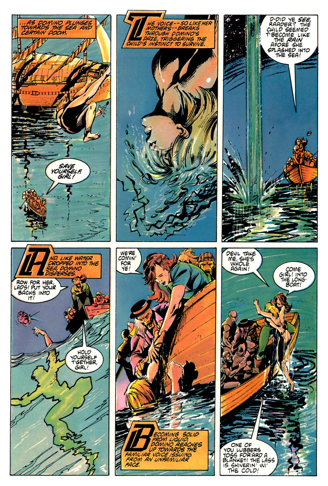 Read online Marvel Graphic Novel comic -  Issue #14 - Swords of the Swashbucklers - 57