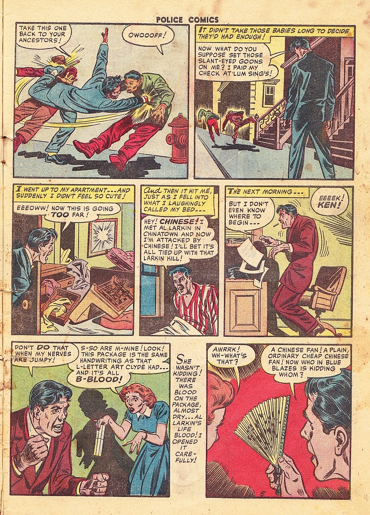 Read online Police Comics comic -  Issue #109 - 9