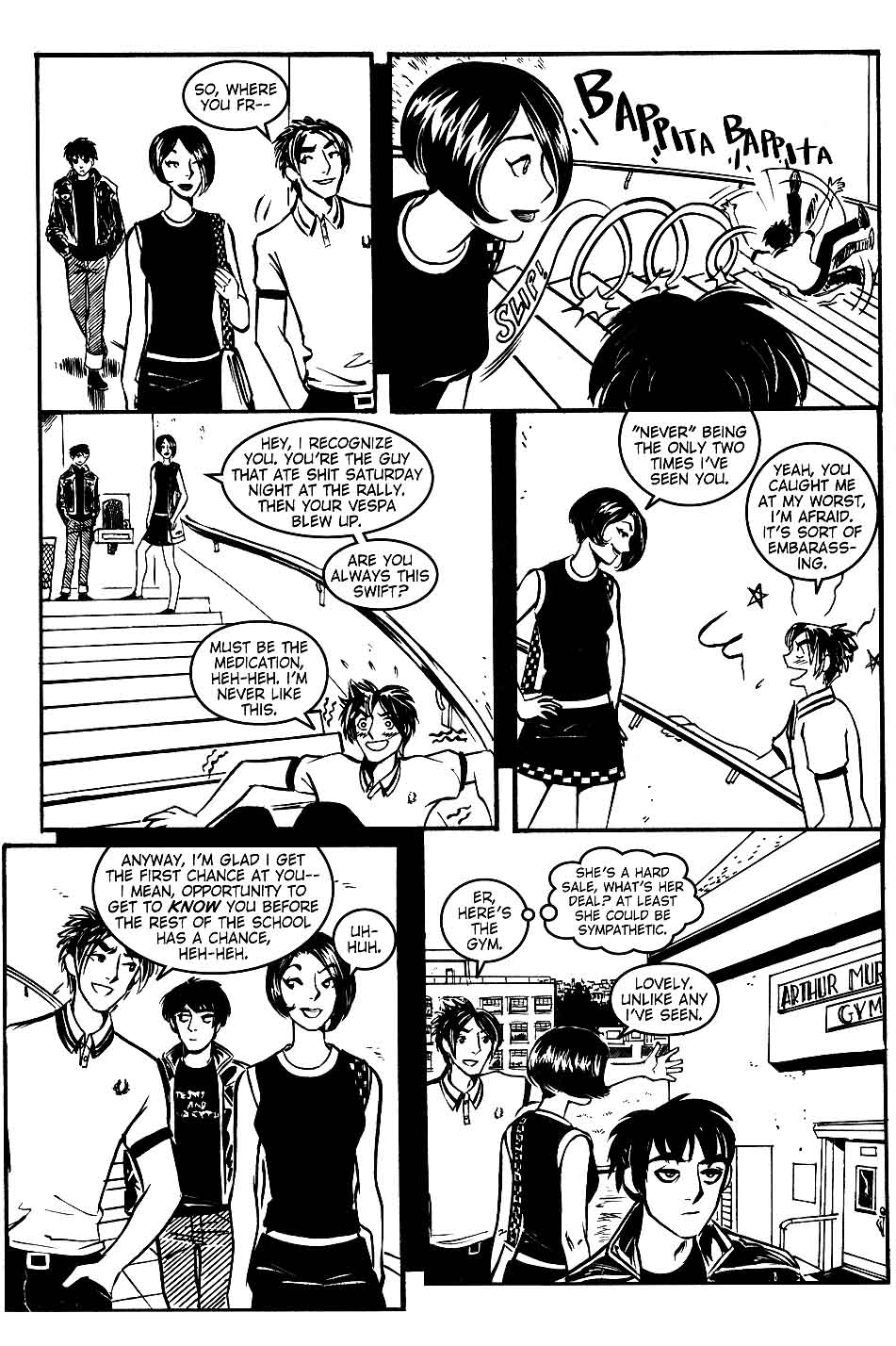 Read online Scooter Girl comic -  Issue #1 - 15