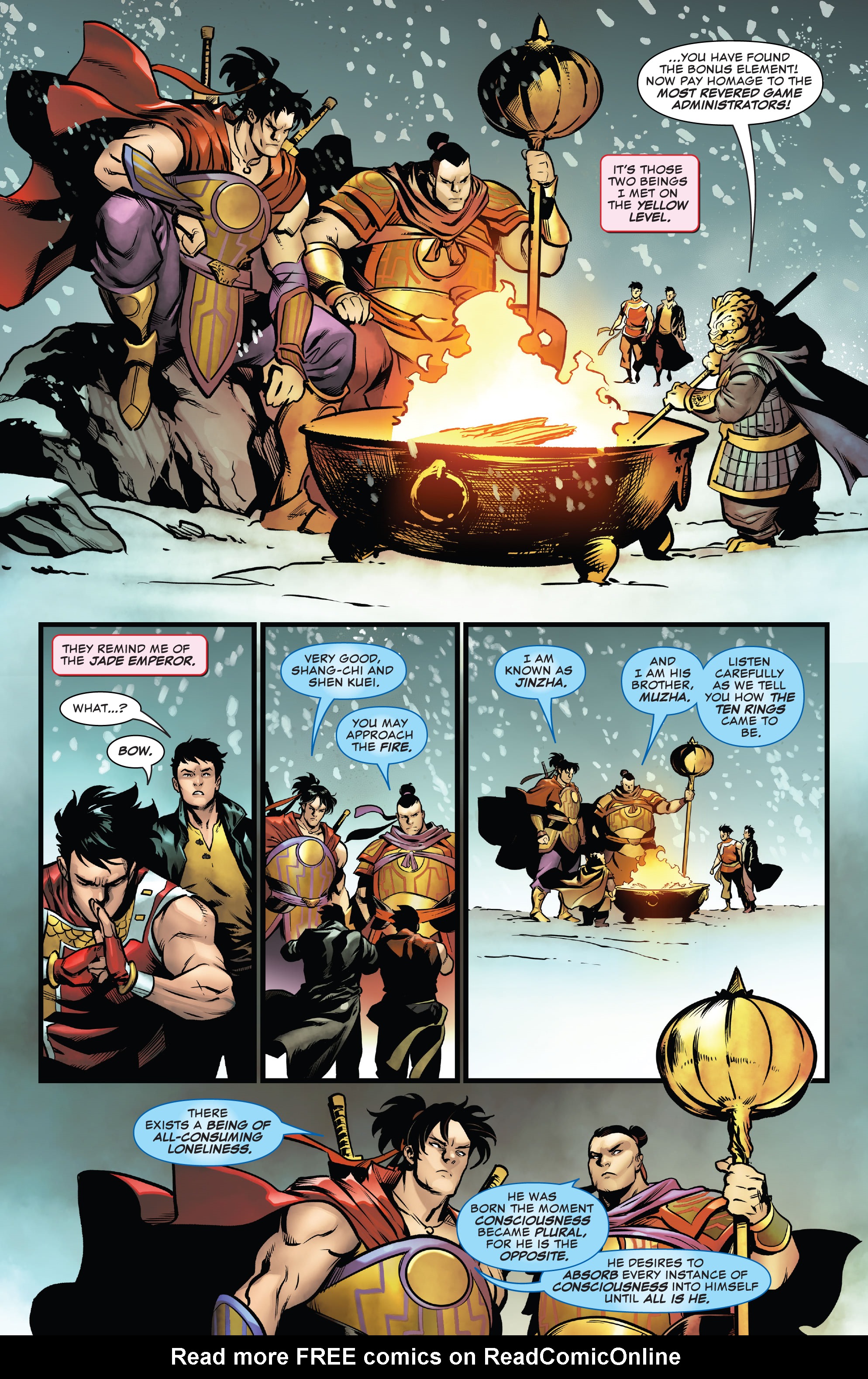 Read online Shang-Chi and the Ten Rings comic -  Issue #5 - 10