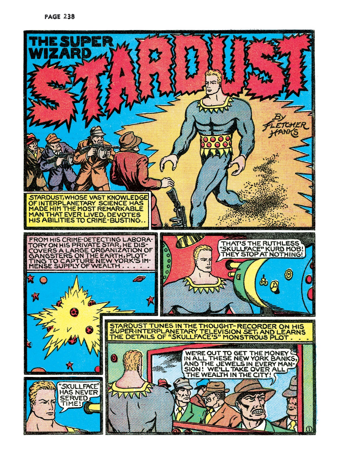 Turn Loose Our Death Rays and Kill Them All!: The Complete Works of Fletcher Hanks issue TPB (Part 3) - Page 70