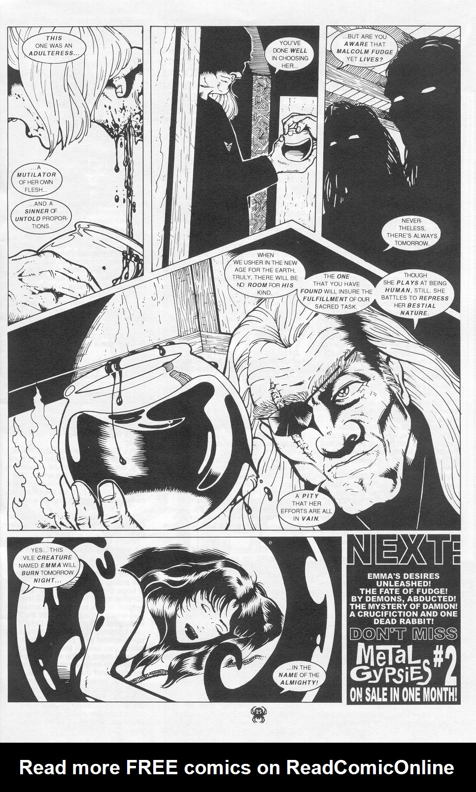 Read online Fangs of the Widow comic -  Issue #7 - 27