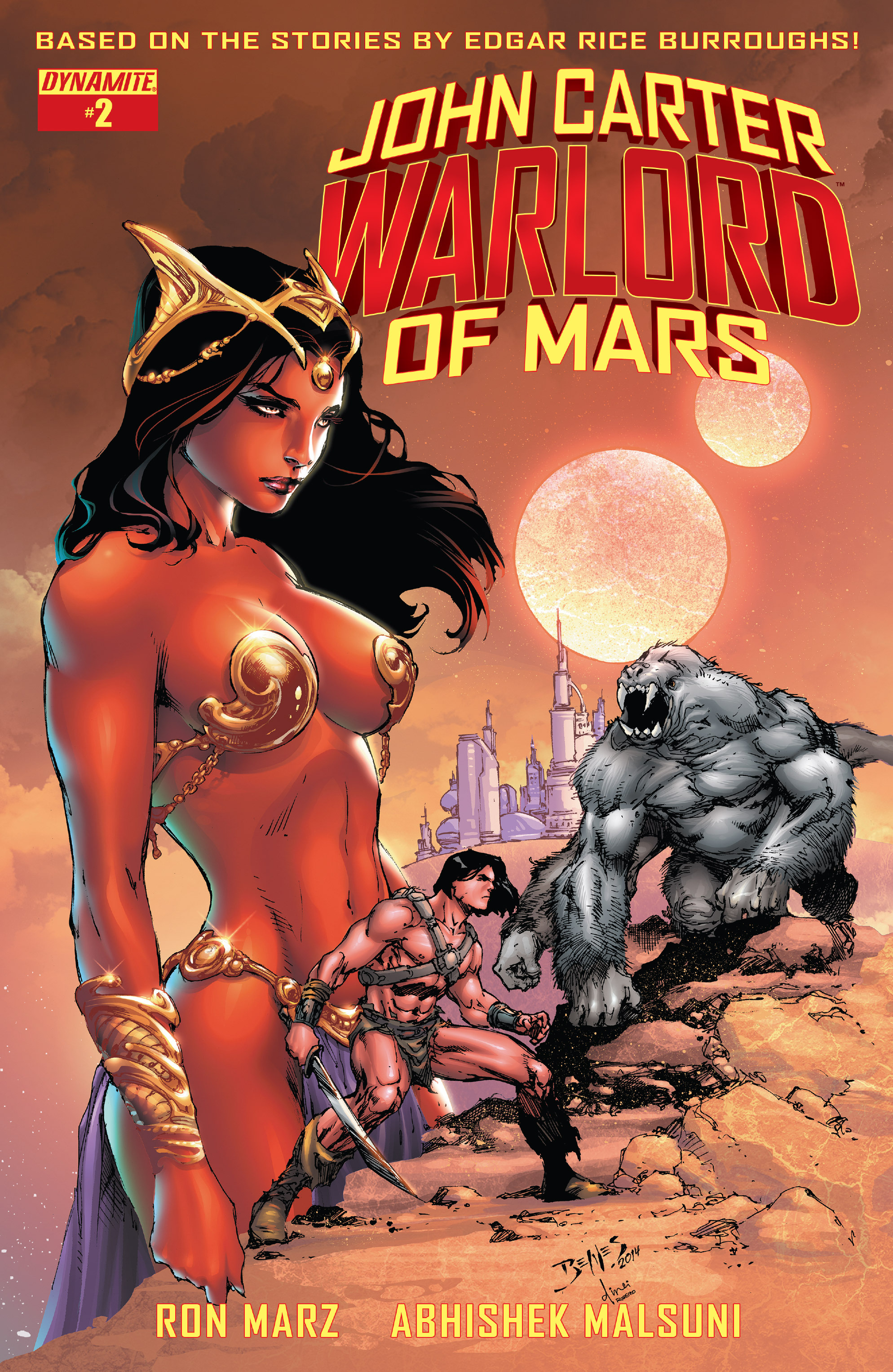 Read online John Carter, Warlord of Mars (2014) comic -  Issue #2 - 1
