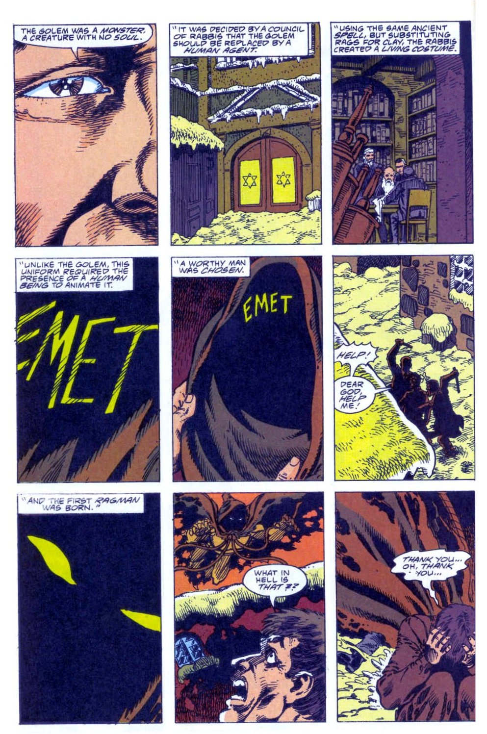 Read online Ragman (1991) comic -  Issue #3 - 5