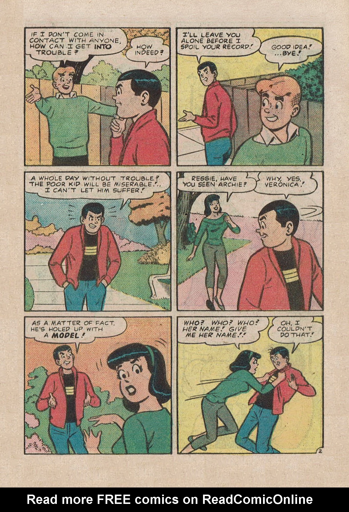 Read online Archie's Double Digest Magazine comic -  Issue #28 - 229