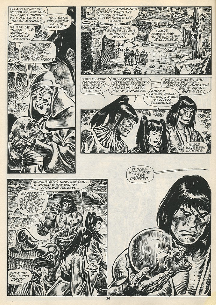 Read online The Savage Sword Of Conan comic -  Issue #192 - 28