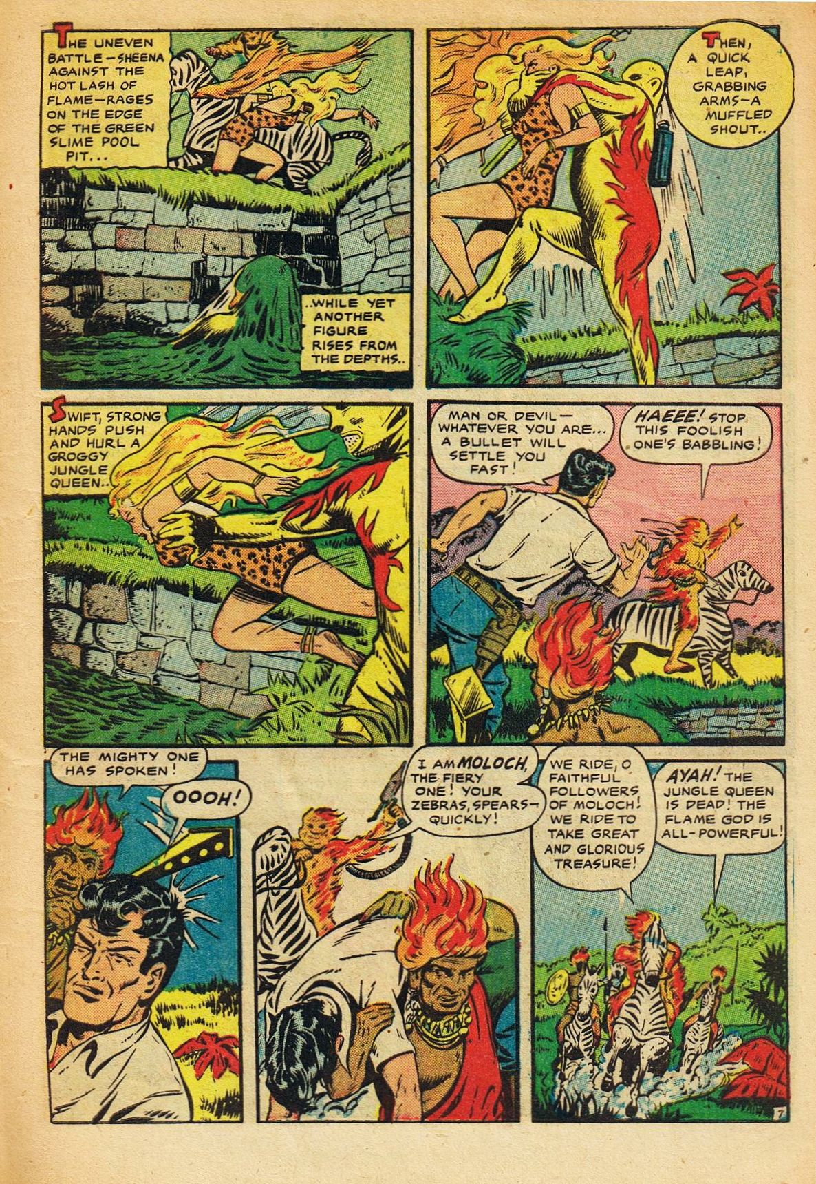 Read online Sheena, Queen of the Jungle (1942) comic -  Issue #11 - 9