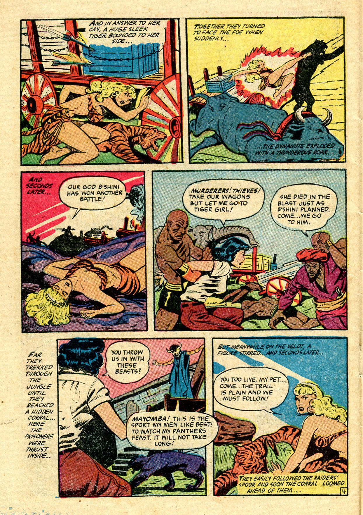 Read online Jungle Comics comic -  Issue #155 - 32