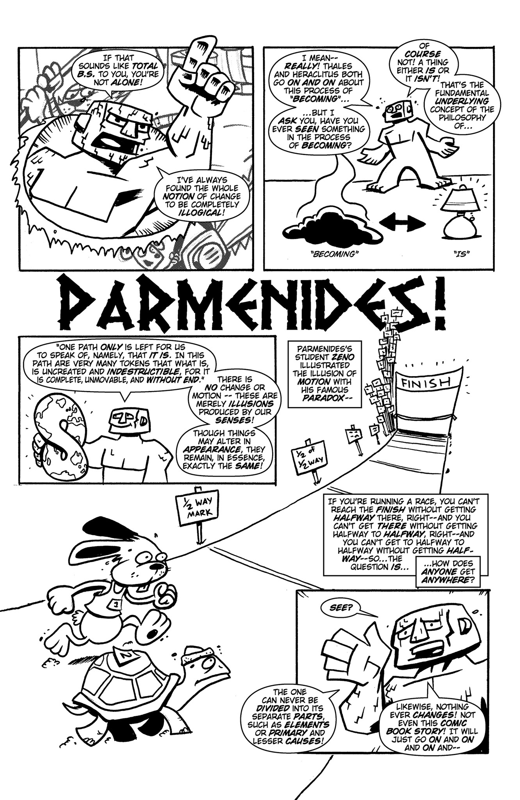 Read online Action Philosophers! comic -  Issue #Action Philosophers! TPB (Part 1) - 18