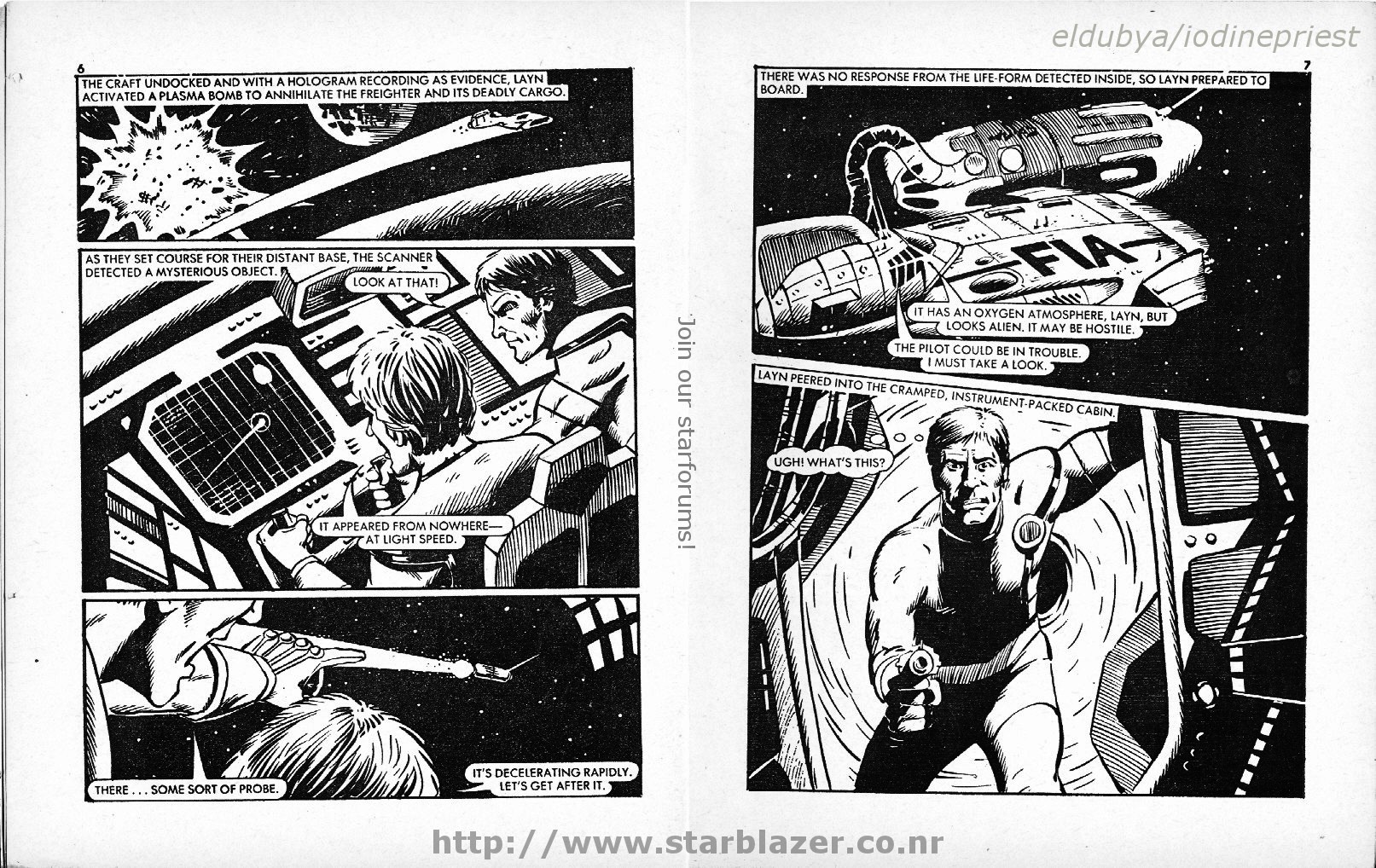 Read online Starblazer comic -  Issue #137 - 5