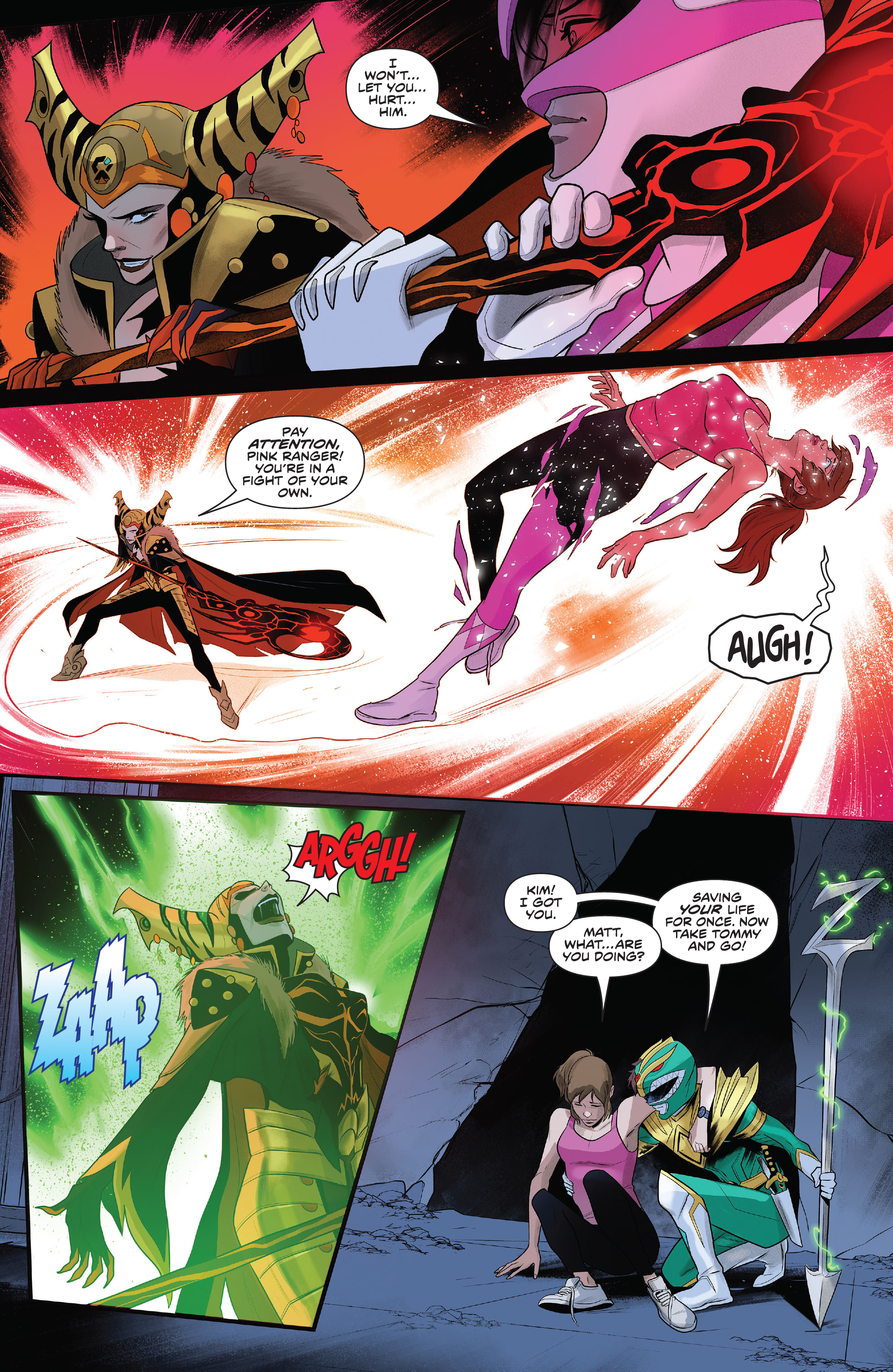 Read online Mighty Morphin Power Rangers comic -  Issue #102 - 16